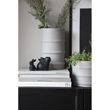 Storefactory Blumentopf Übertopf Vase Arby Light Grey (15cm)