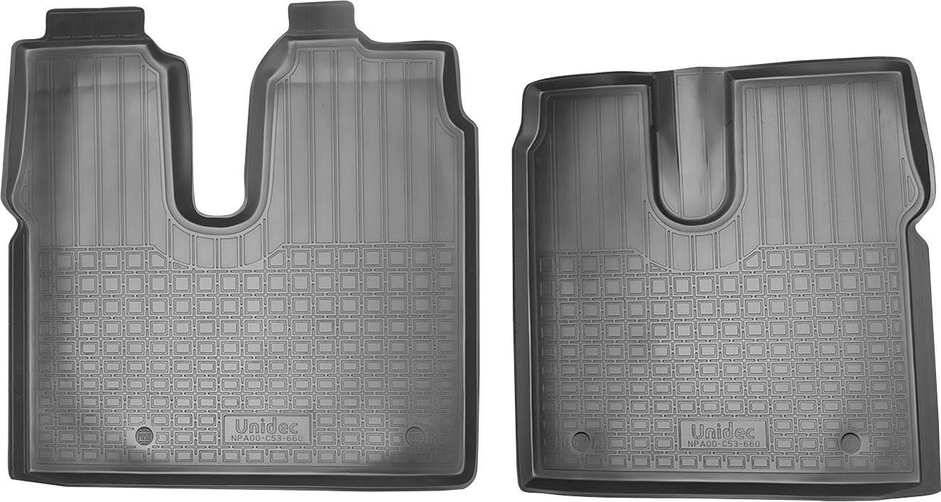 RECAMBO Passform-Fußmatten CustomComforts (4 St), für MAN TGX, ab 2007, perfekte Passform | Automatten