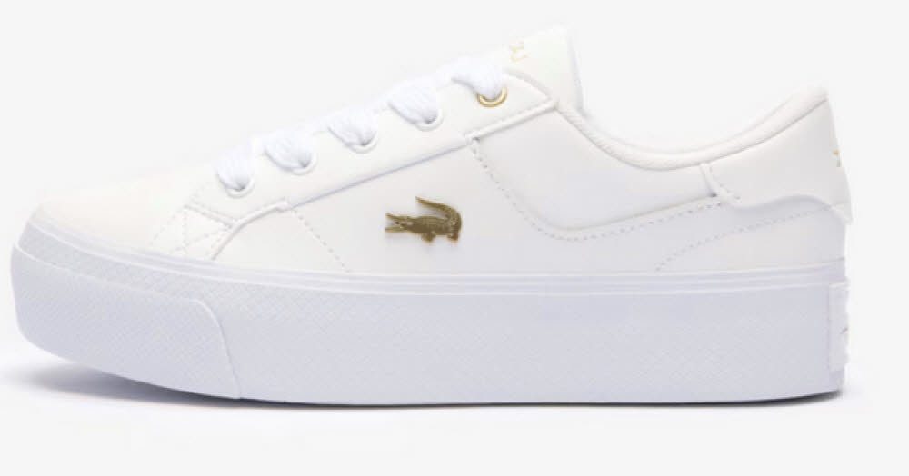 Lacoste WOMEN'S ZIANE PLATFORM SNEAKERS Schnürschuh