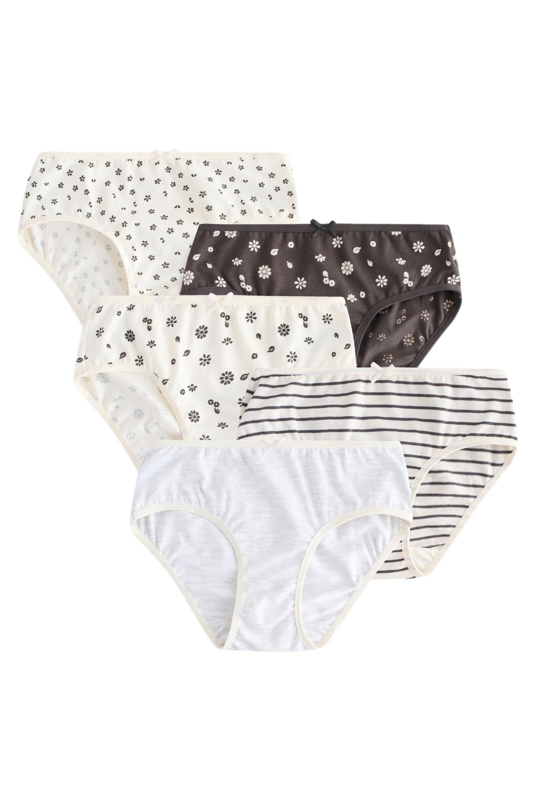 Next Slip Slips mit verspieltem Print, 5er-Pack (5-St)