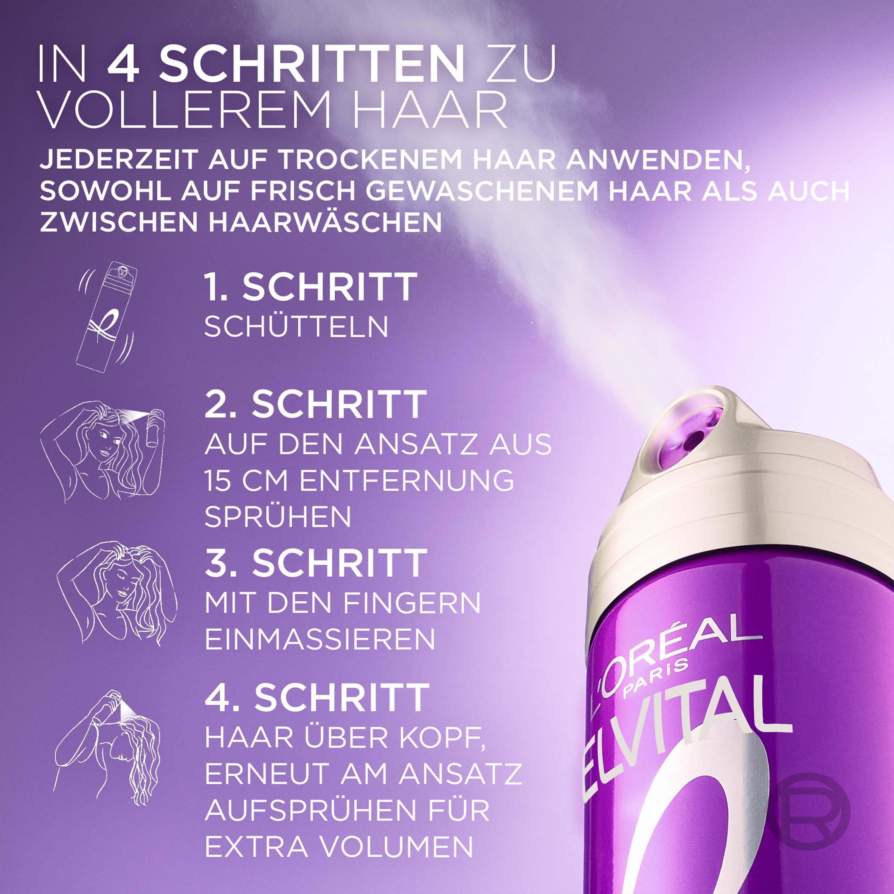 L'ORÉAL PARIS Haarpflege-Spray L'Oréal Paris Elvital Big Hair Day Volumen Spray
