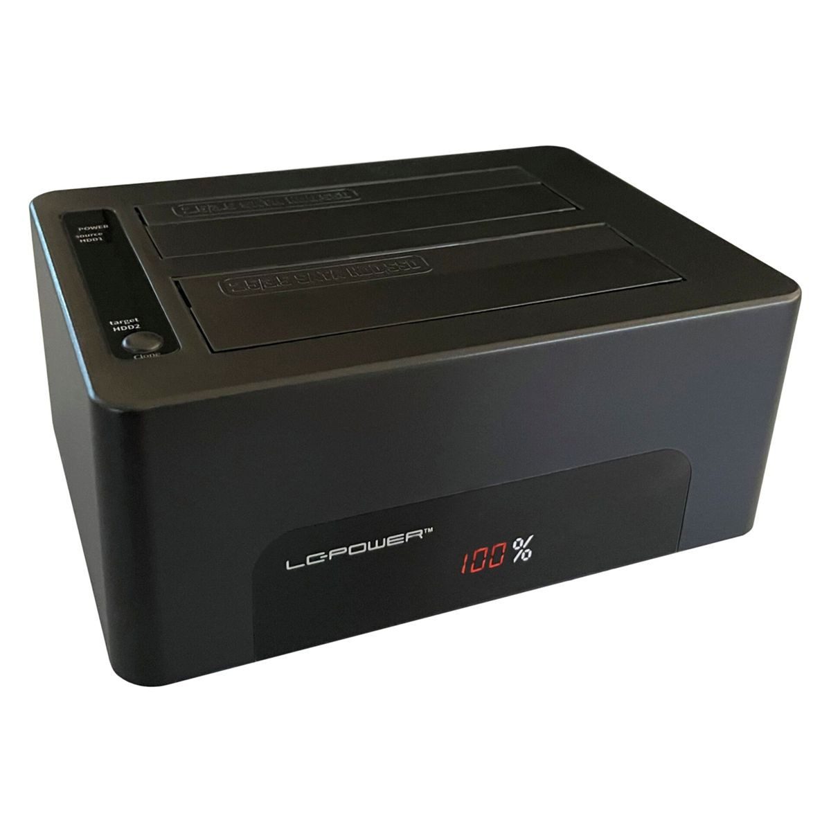 Festplatten-Gehäuse LC-DOCK-U3-V HDD Docking mit Kopierfunktion
