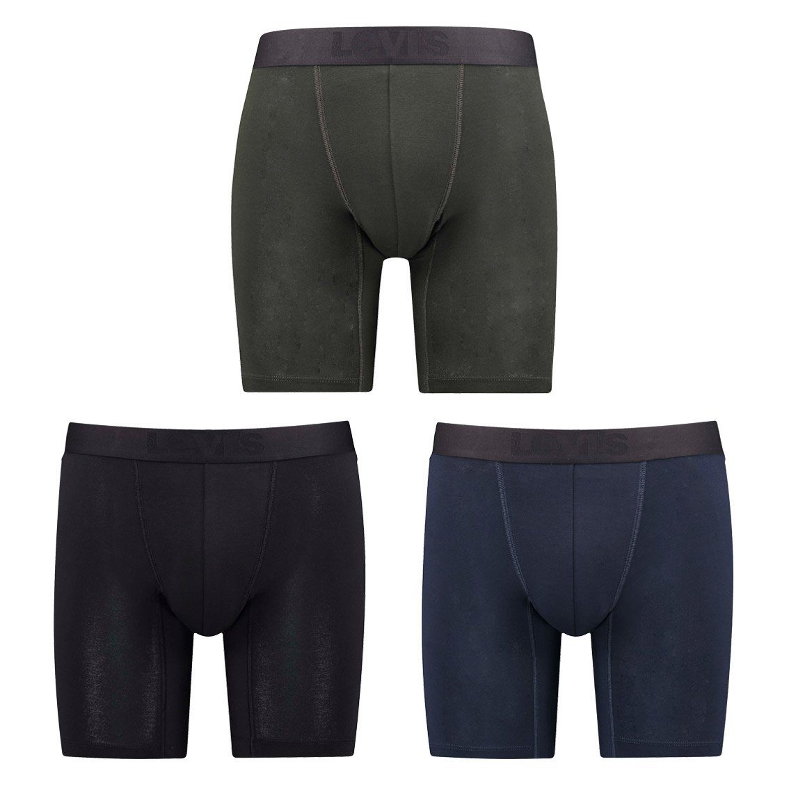 Boxershorts Levis Men Movement Tencel Long Boxer 1P