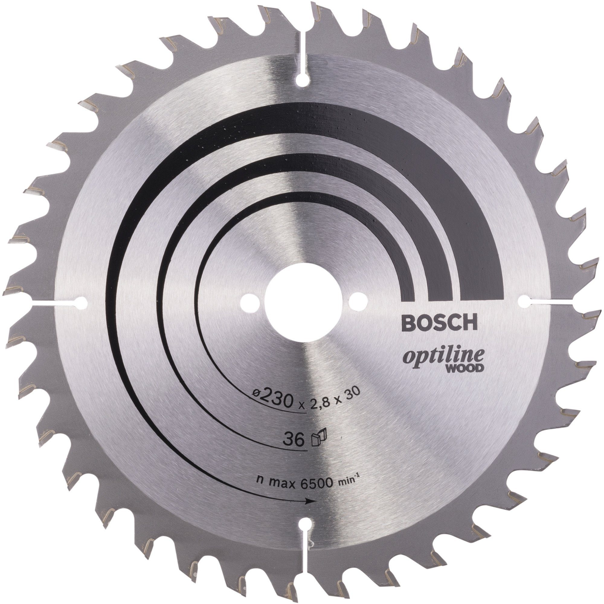 BOSCH Sägeblatt Bosch Professional Kreissägeblatt Optiline Wood, Ø