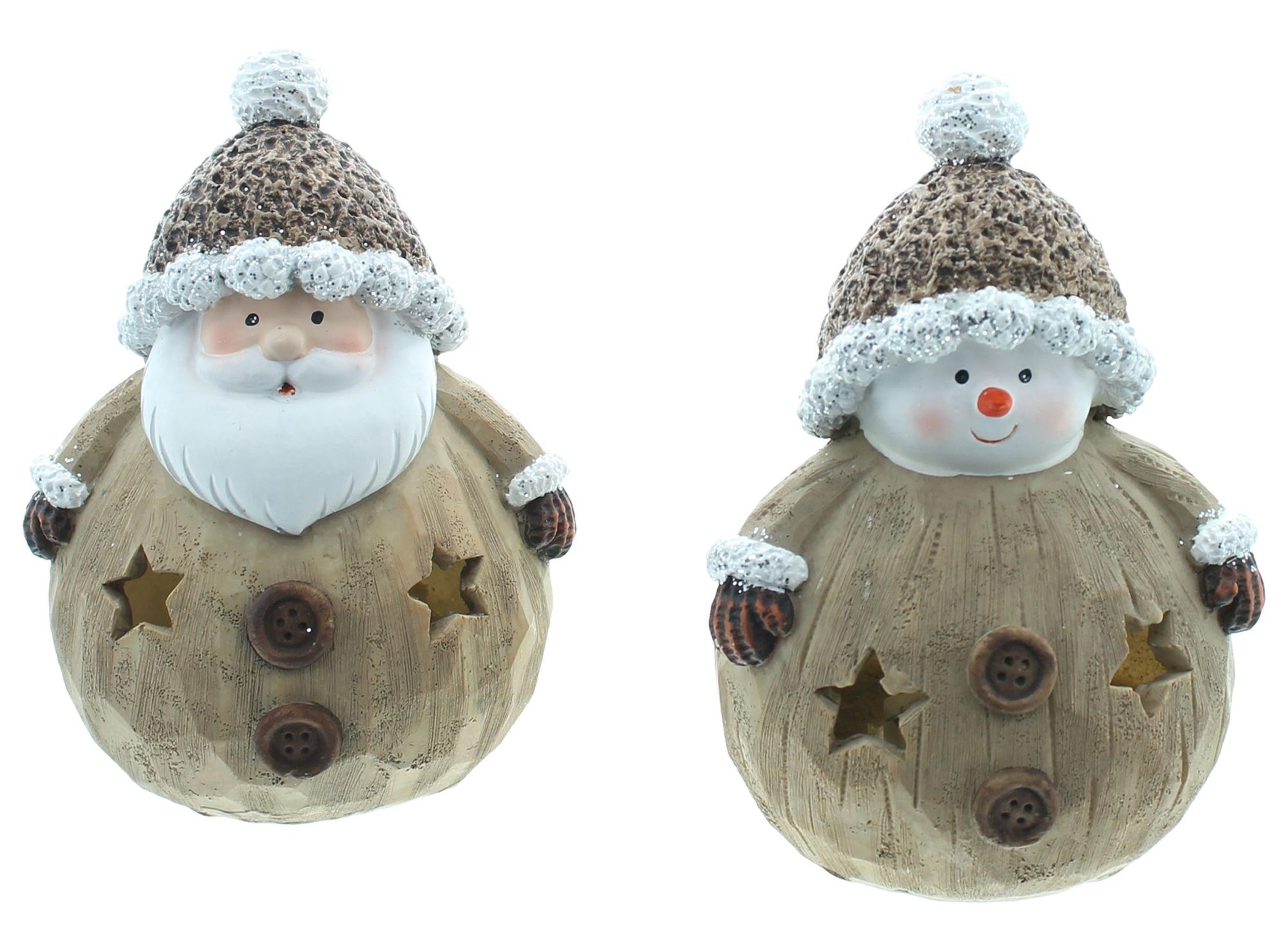 LED Dekoobjekt LED-Figur "Winterfreunde", 2er Set