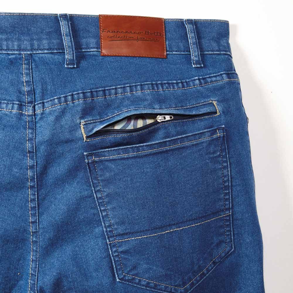 Francesco Botti Gerade Jeans Zusätzliche Taschen – Bild 3 von 3