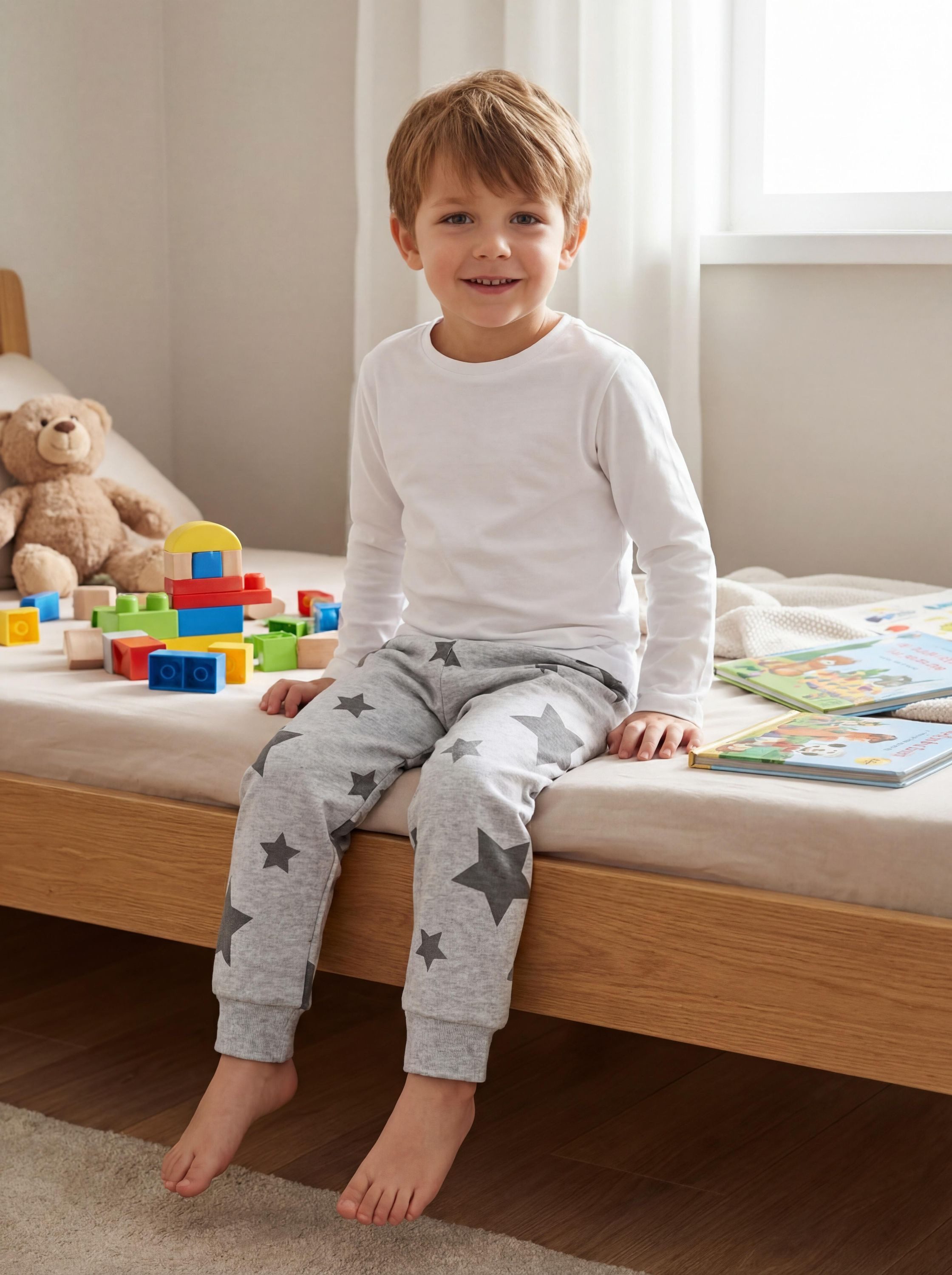 TupTam Pumphose Pumphose Baby 5er Pack Unisex – Bequeme Baby Hose aus Baumwolle