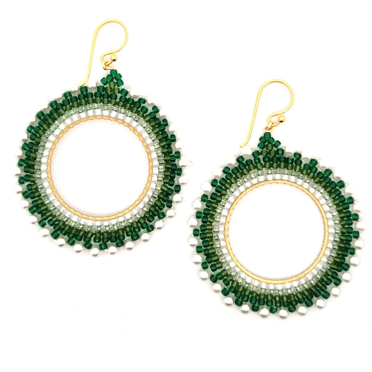 Impala Paar Ohrhänger Ohrhänger „Elisa“ – Filigrane Handarbeit mit Perlende günstig online kaufen