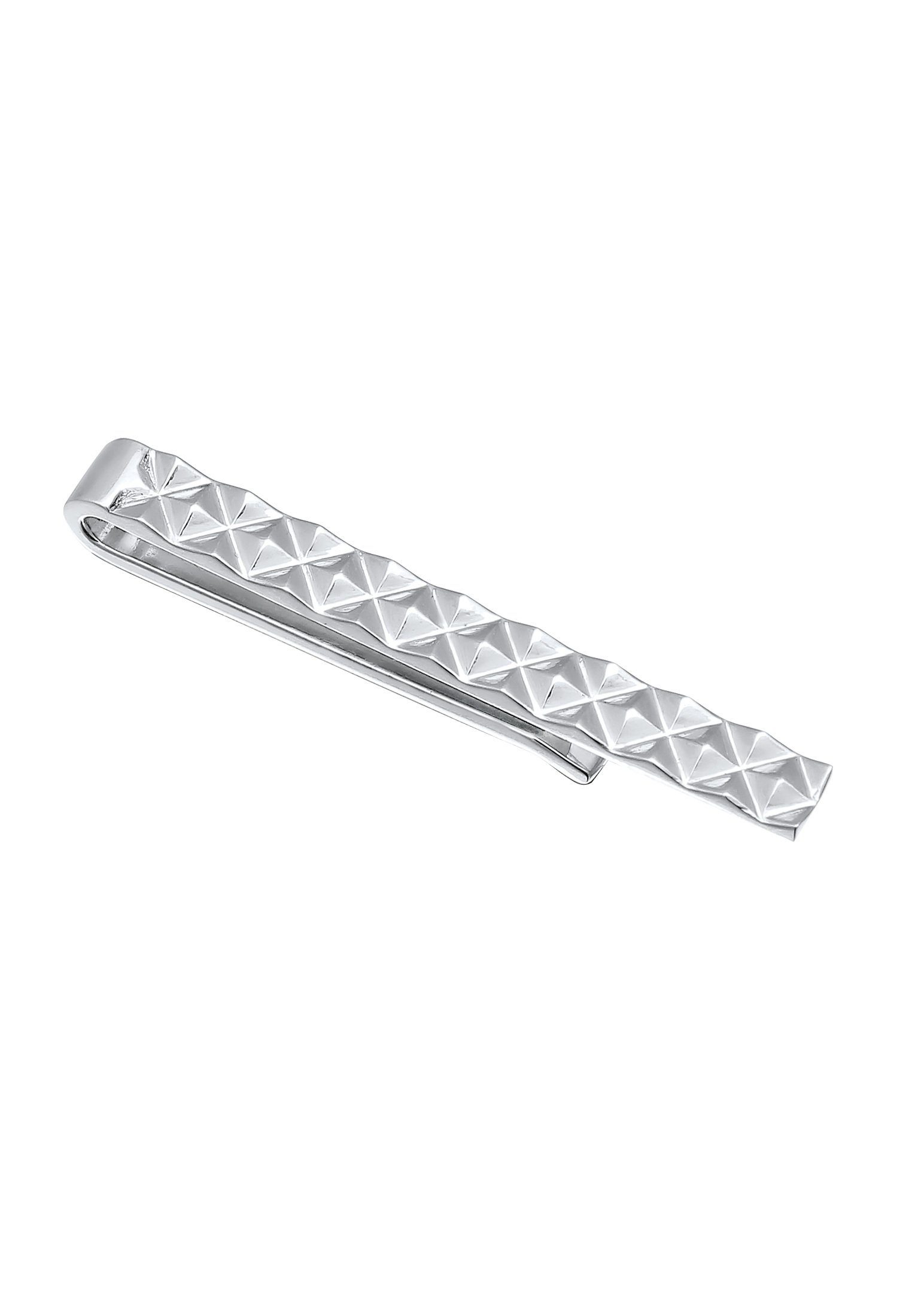 Kuzzoi Krawattennadel Pyramiden Struktur Zeitlos Business 925 Silber