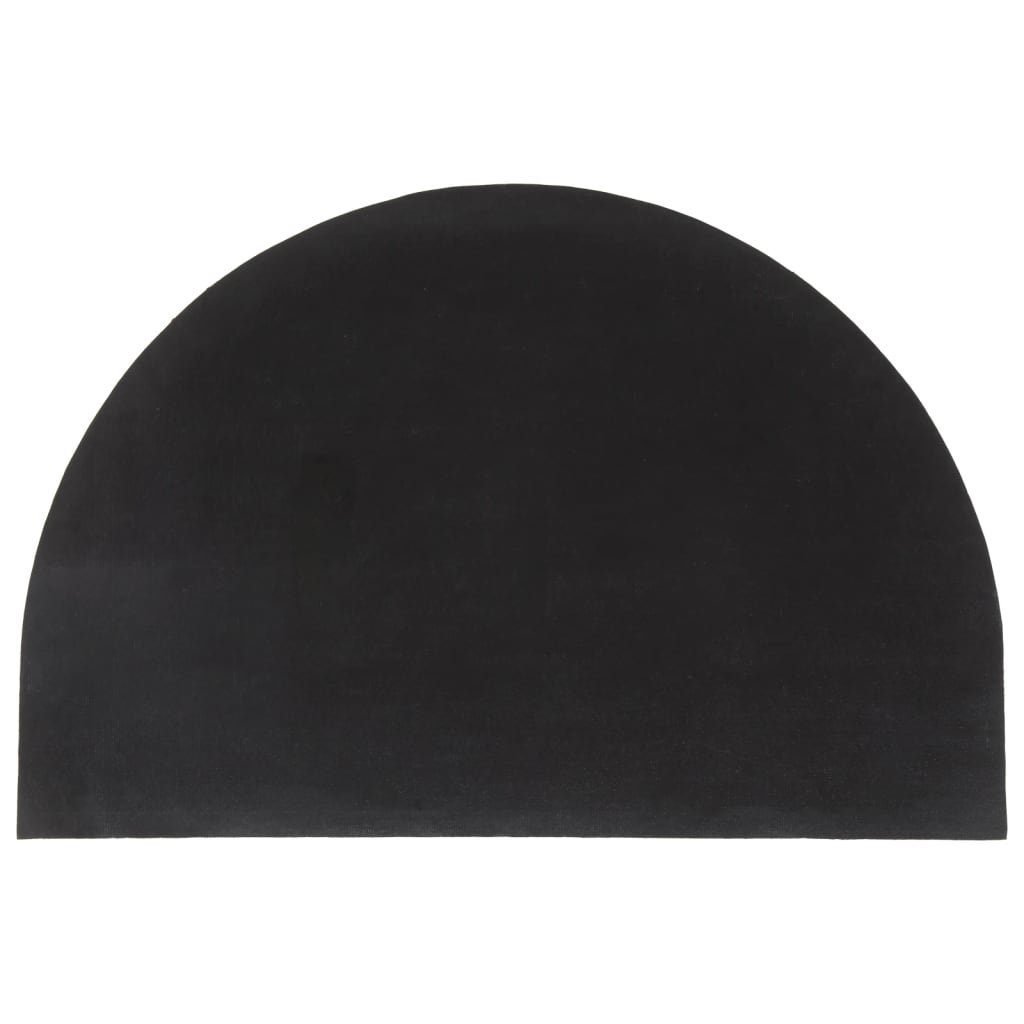 vidaXL Fußmatte 60 x 90 cm Fußmatte Natur Halbrund 60x90 cm Kokosfaser Getuftet Abtret, Rechteck, Höhe: 1 mm