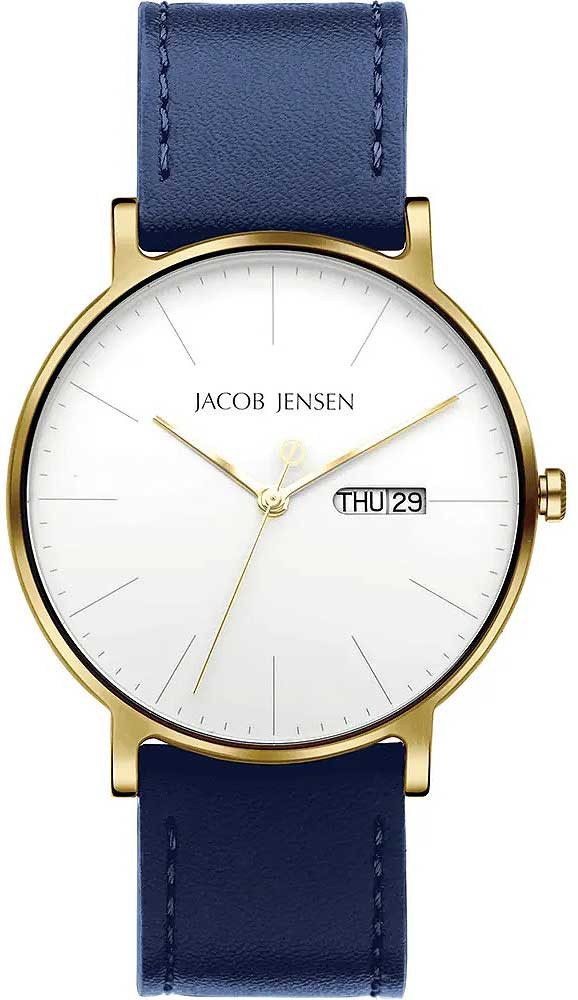 Jacob Jensen Quarzuhr Herrenuhr - Serie: New series - Jacob Jensen Modell: 166