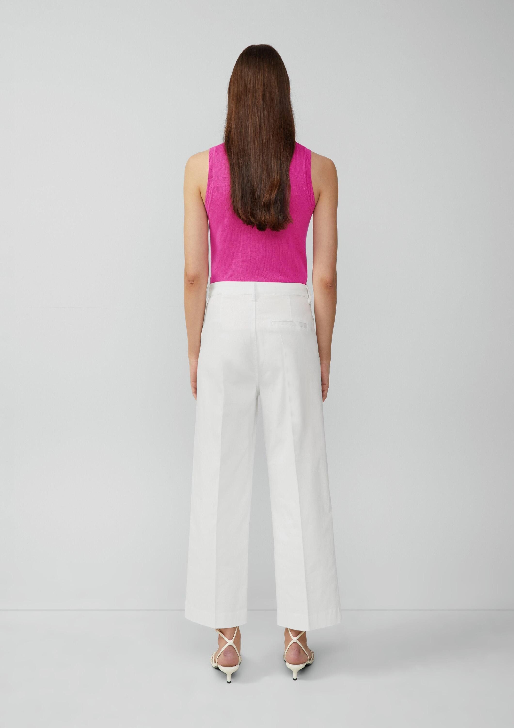 s.Oliver Weite Jeans Jeans-Hose SURI Croped Hose / Regular Fit / High Rise / Wide Leg