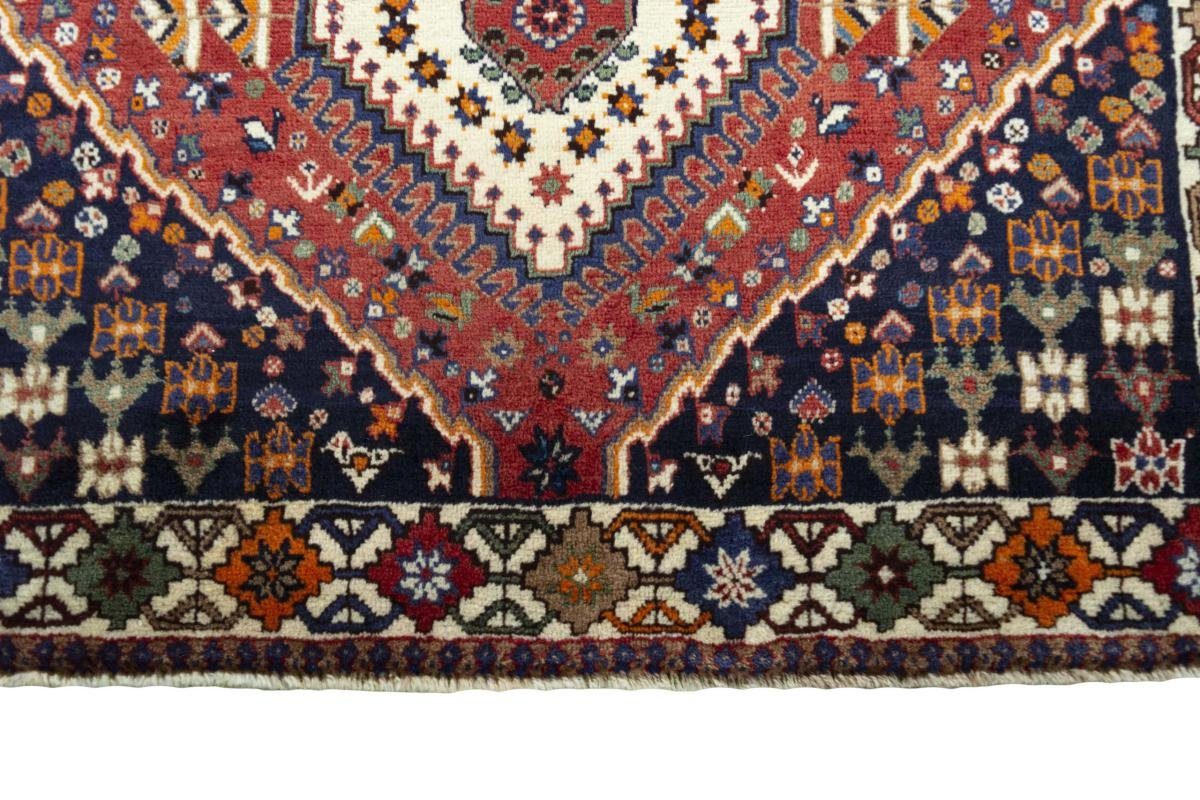 / Trading, 10 mm rechteckig, Orientteppich Höhe: Shiraz Orientteppich Nain 117x191 Perserteppich, Handgeknüpfter