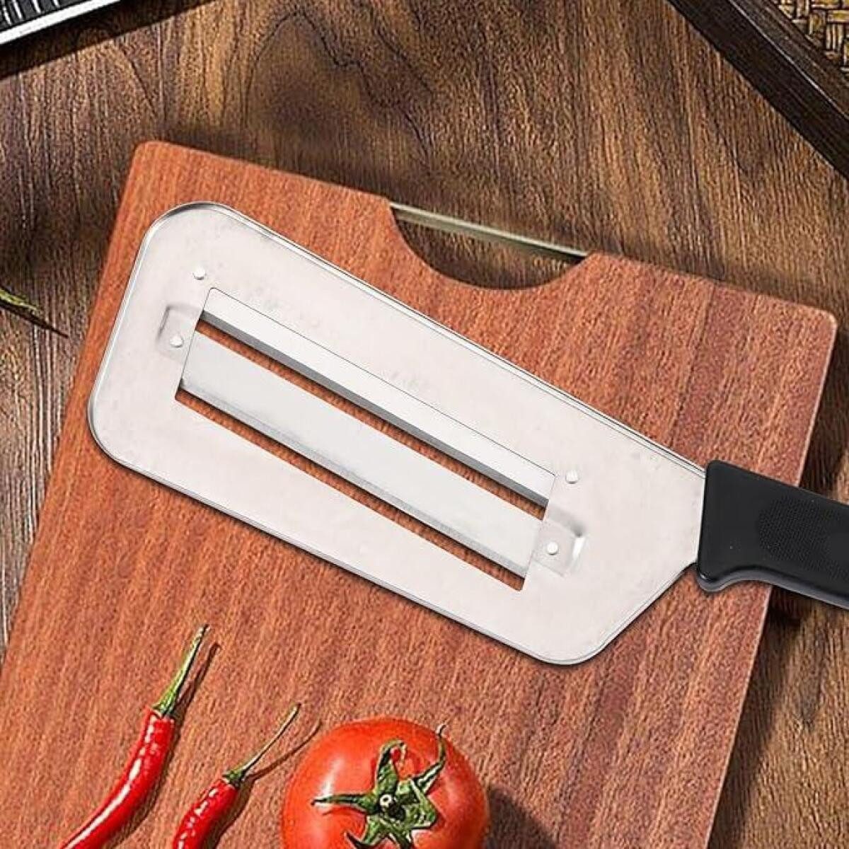 FELIXLEO Gemüsehobel Kohlreibe aus Edelstahl, Hobel für Sauerkraut und Krautsalat, (2-St) – Bild 5 von 5