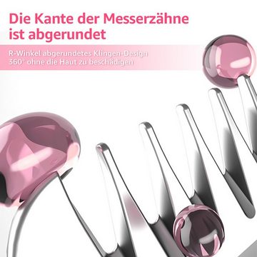 MCURO Hundeschermaschine Leise Tierhaarschneidemaschine für Hunde und Katze, Geräuscharme Schermaschine, mit Led-Licht, Wiederaufladbar, Kabellose