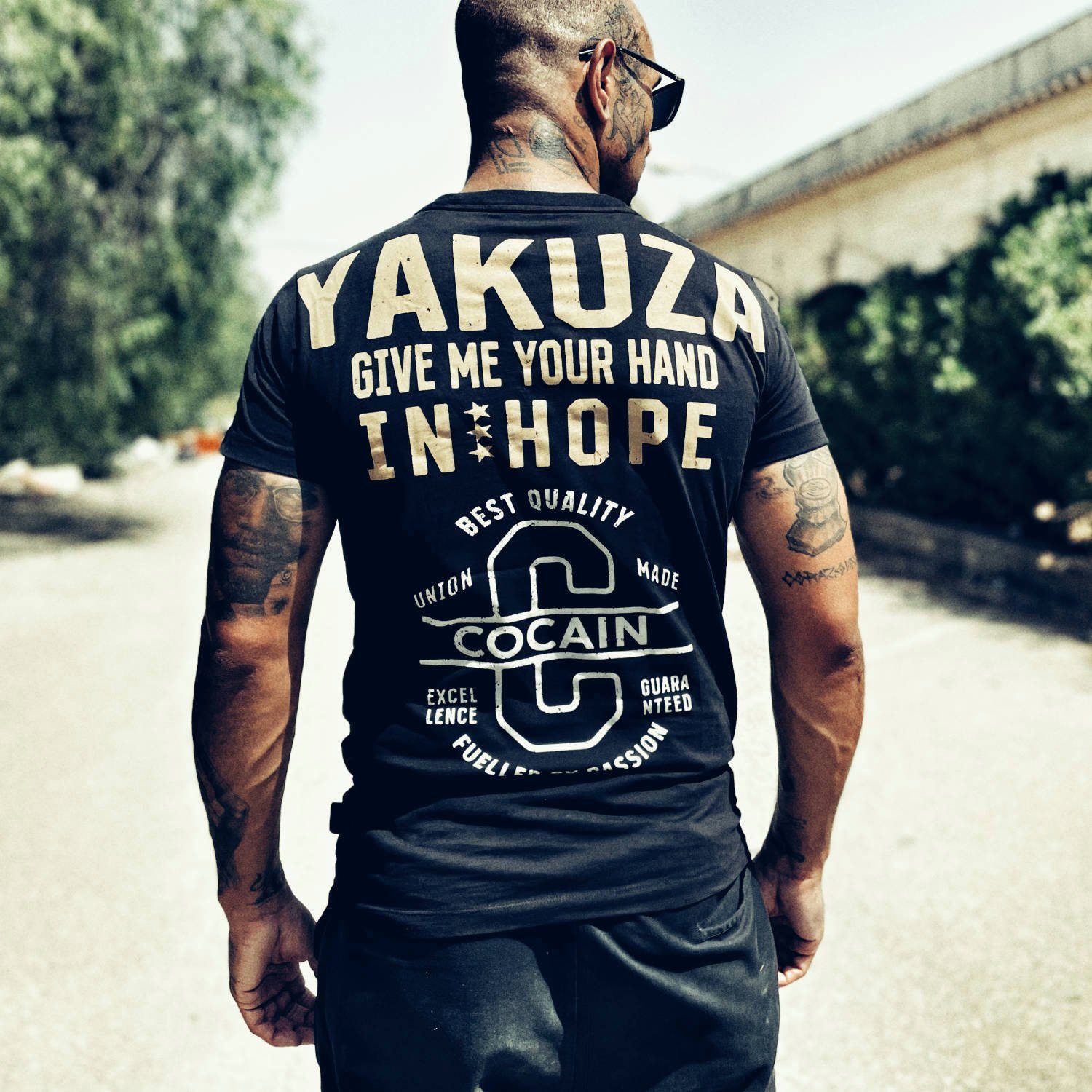 YAKUZA T-Shirt Hope schwarz