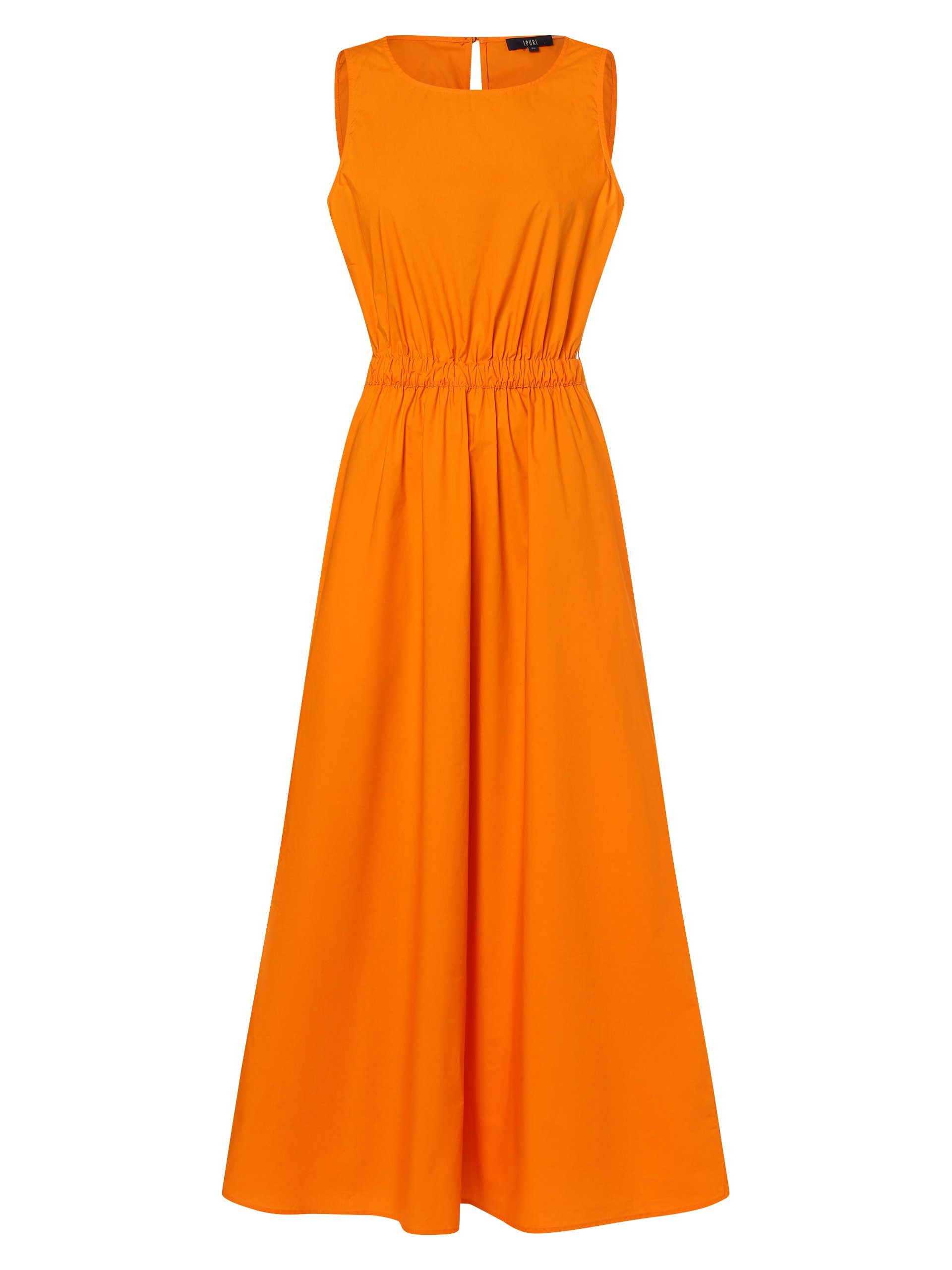 orange A-Linien-Kleid Ipuri