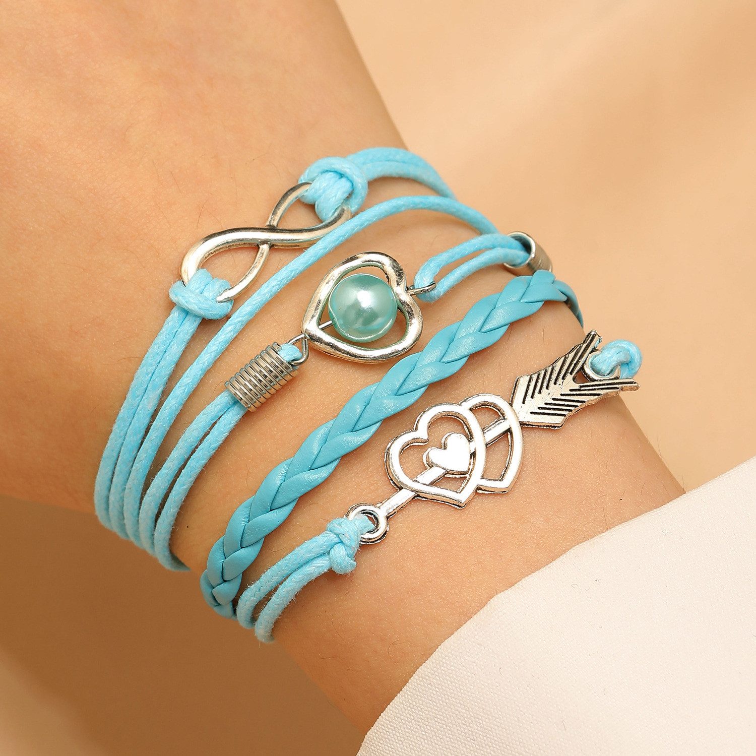 KARMA Lederarmband Damen Armband Leder mit günstig online kaufen