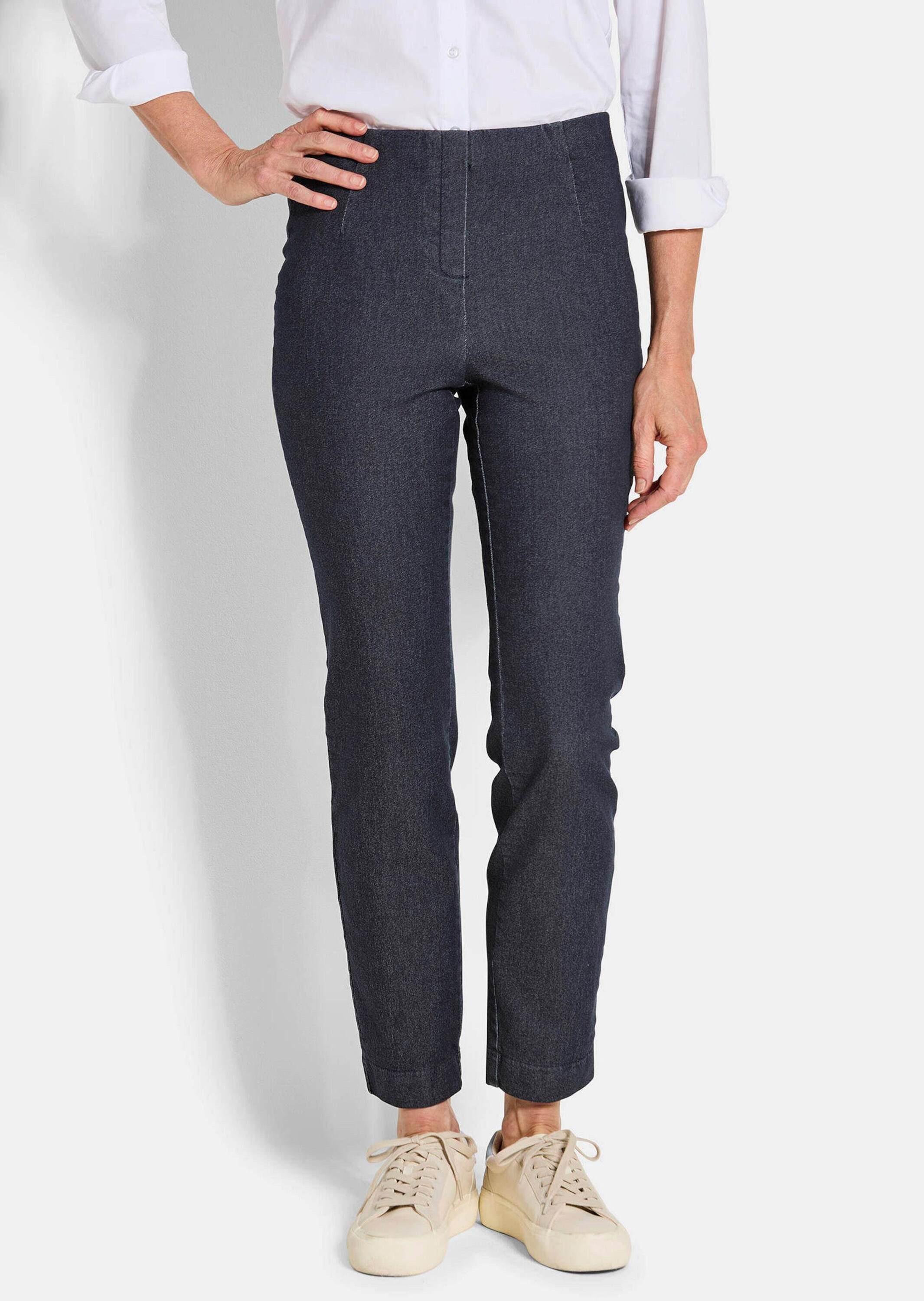 GOLDNER Stoffhose Kurzgröße: Slim Fit Hose günstig online kaufen