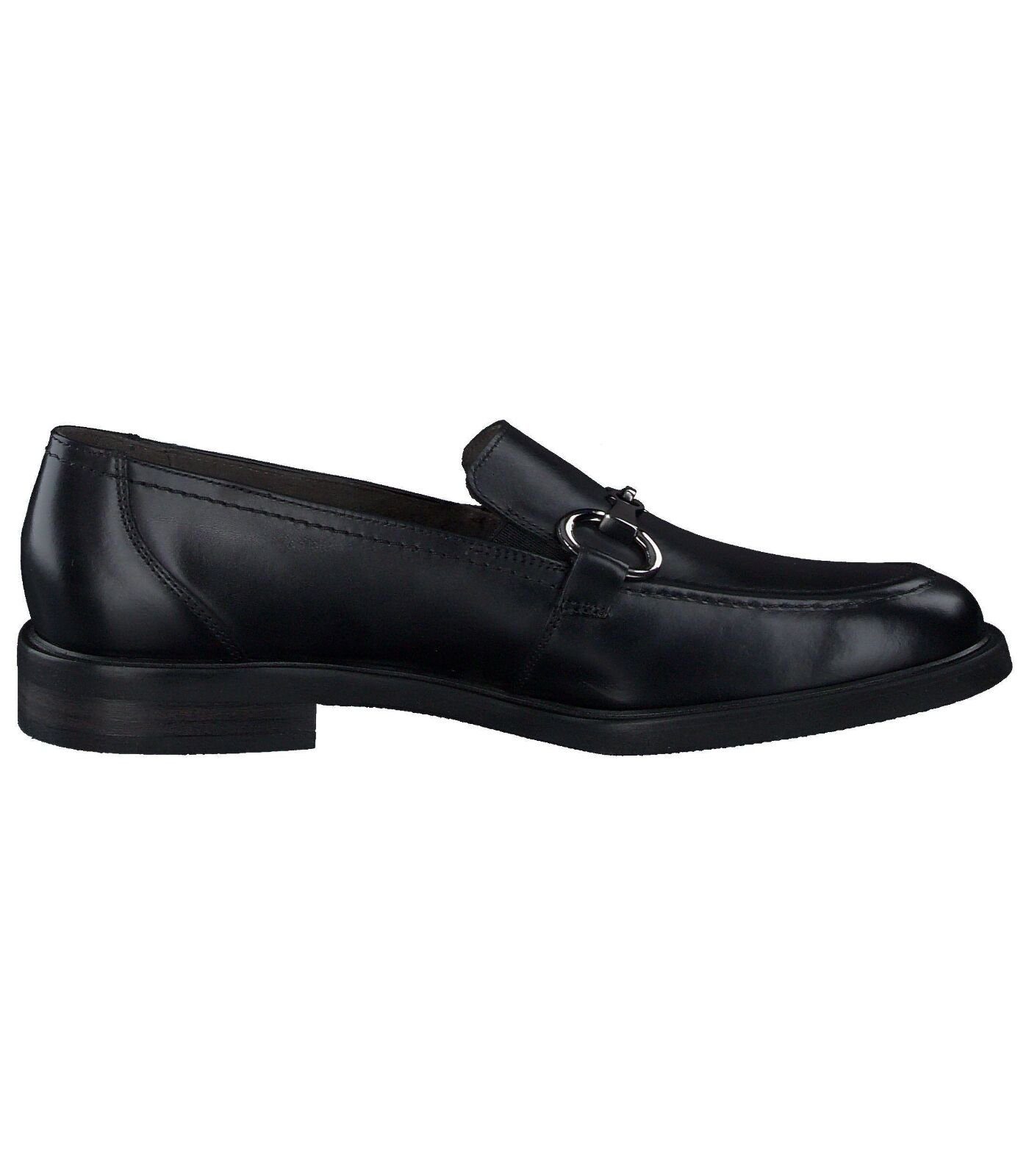 Paul Green Slipper Glattleder Slipper Schwarz