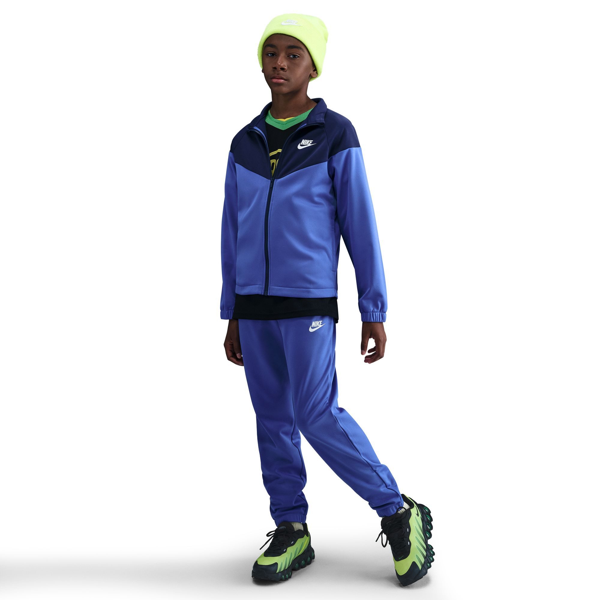 Nike Sportswear Trainingsanzug K NSW DF TRACKSUIT PK FZ (2-tlg), Für Kinder und Jugendliche