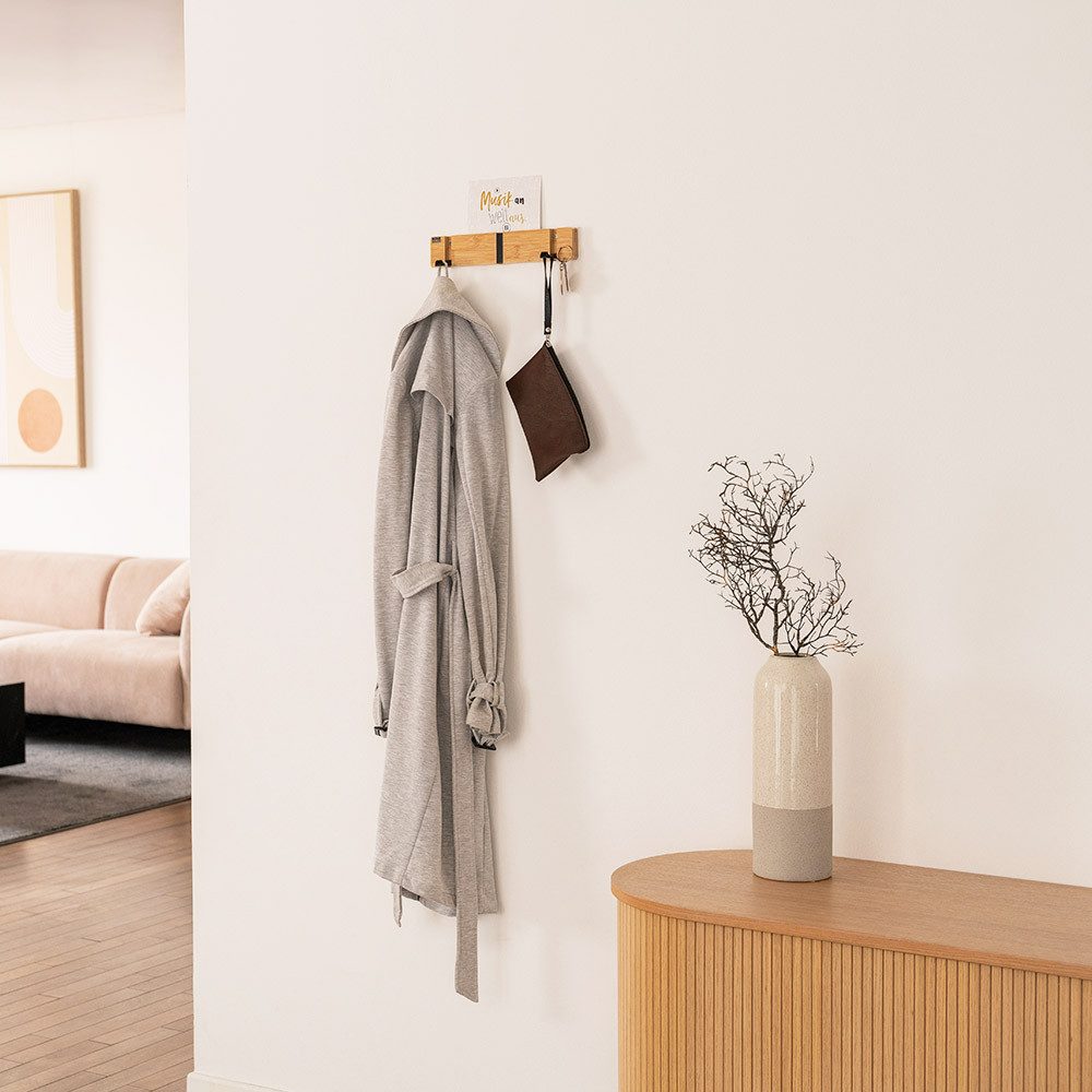 HOME DELUXE Garderobenleiste inkl. Haken und günstig online kaufen