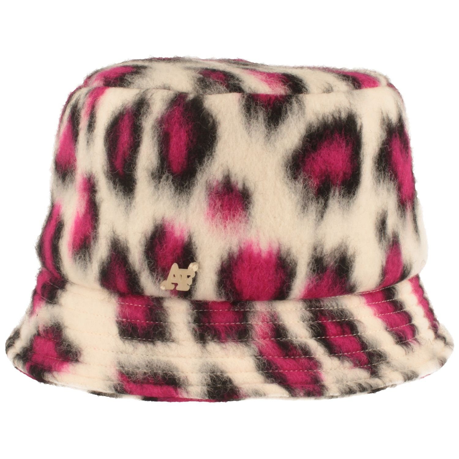 Angiolo Frasconi Fischerhut Bucket Leo Print rollbar & warm