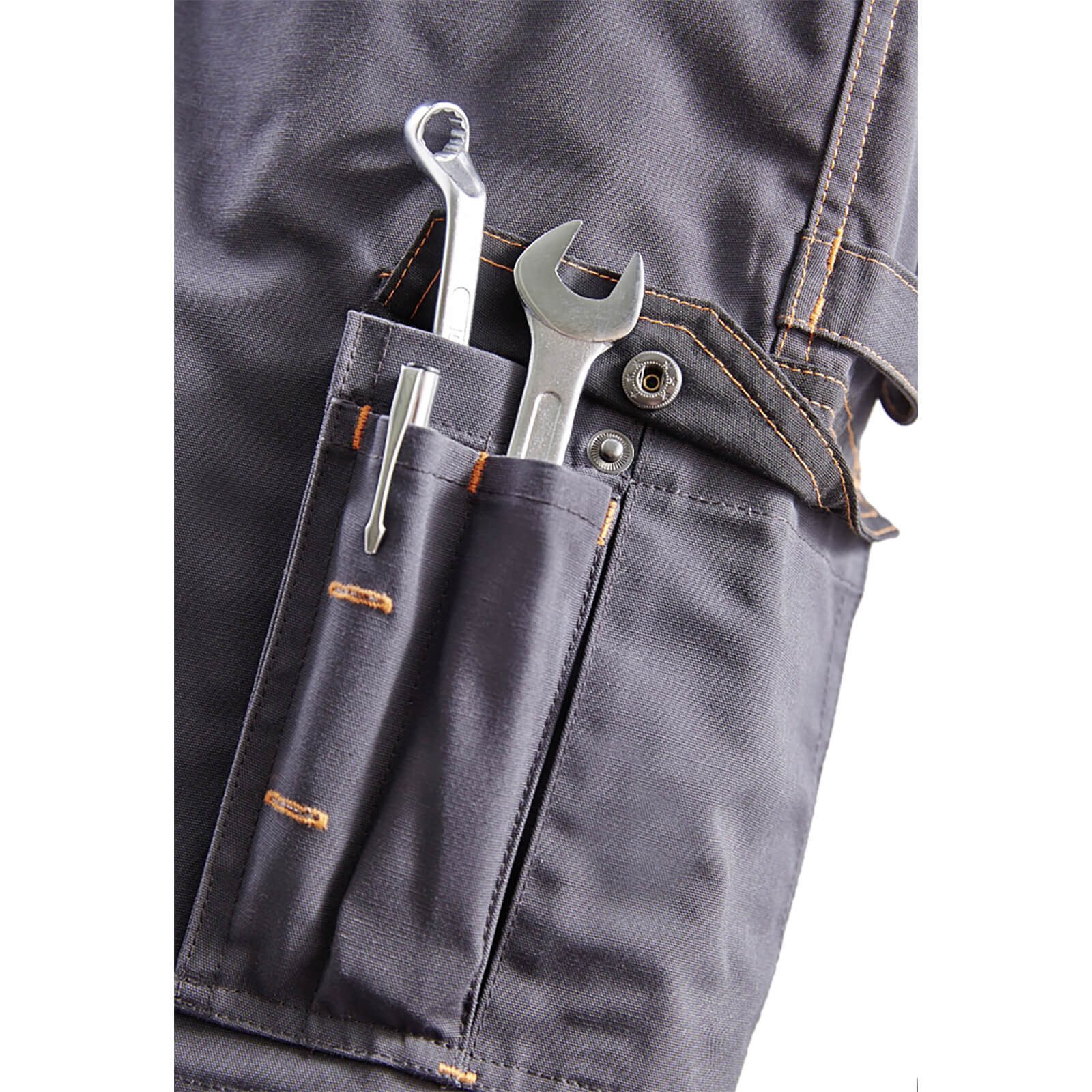Terrax Workwear Arbeitsshorts 20388 Herren Arbeitshose Shorts mit integriertem Gürtel und vielen Taschen
