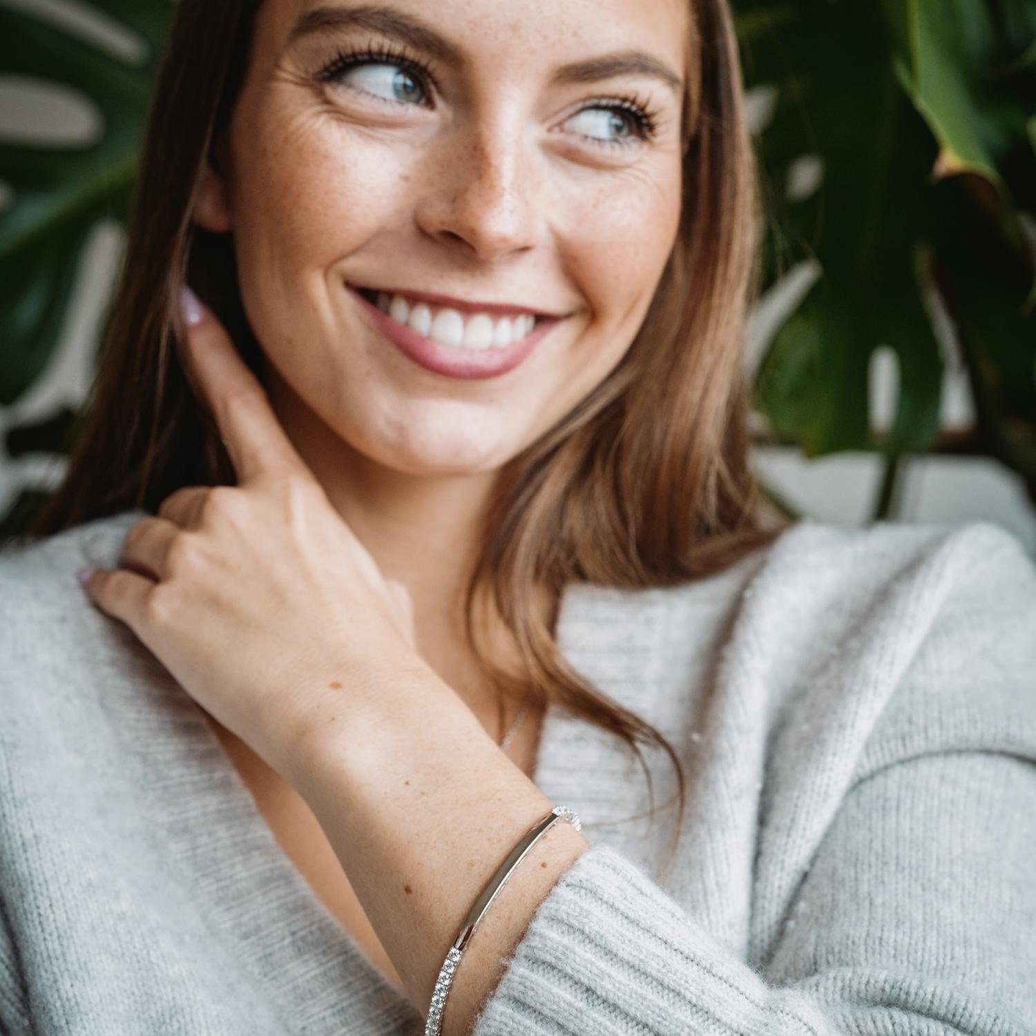 Amoonic Armband Damen Tennisarmband Serena aus günstig online kaufen