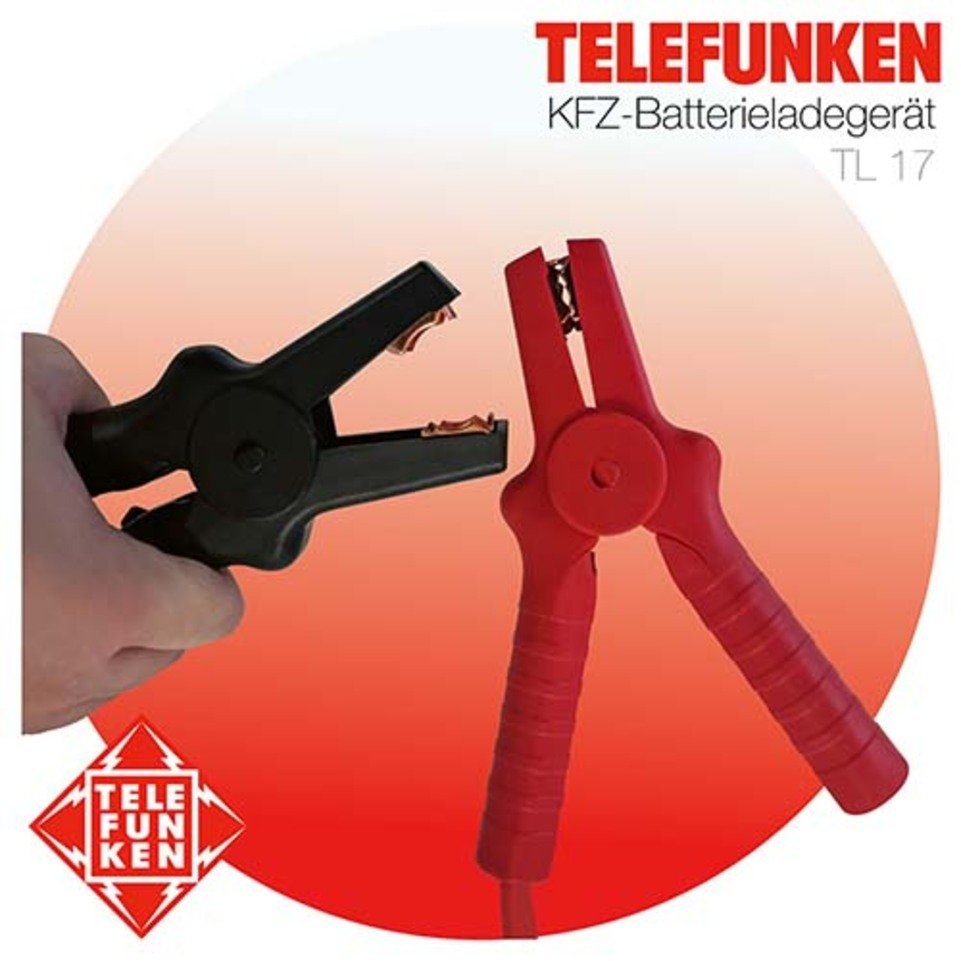 Telefunken Telefunken KFZ-Batterieladegerät TL mA, Schutz (2,61 autom. Kurzschluss gegen Autobatterie-Ladegerät Überlastung, Batterietyperkennung) 17