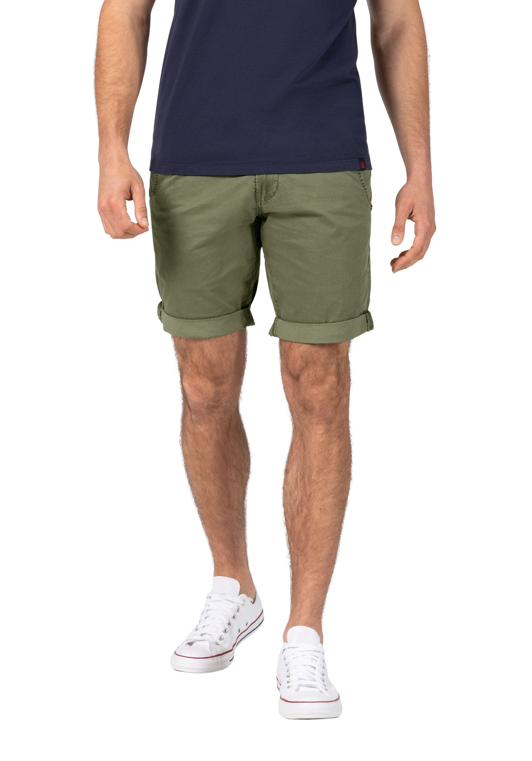 TIMEZONE Herren Chino Shorts SLIM JANNOTZ SHORT Mid Waist Slim Fit Blau Bei günstig online kaufen