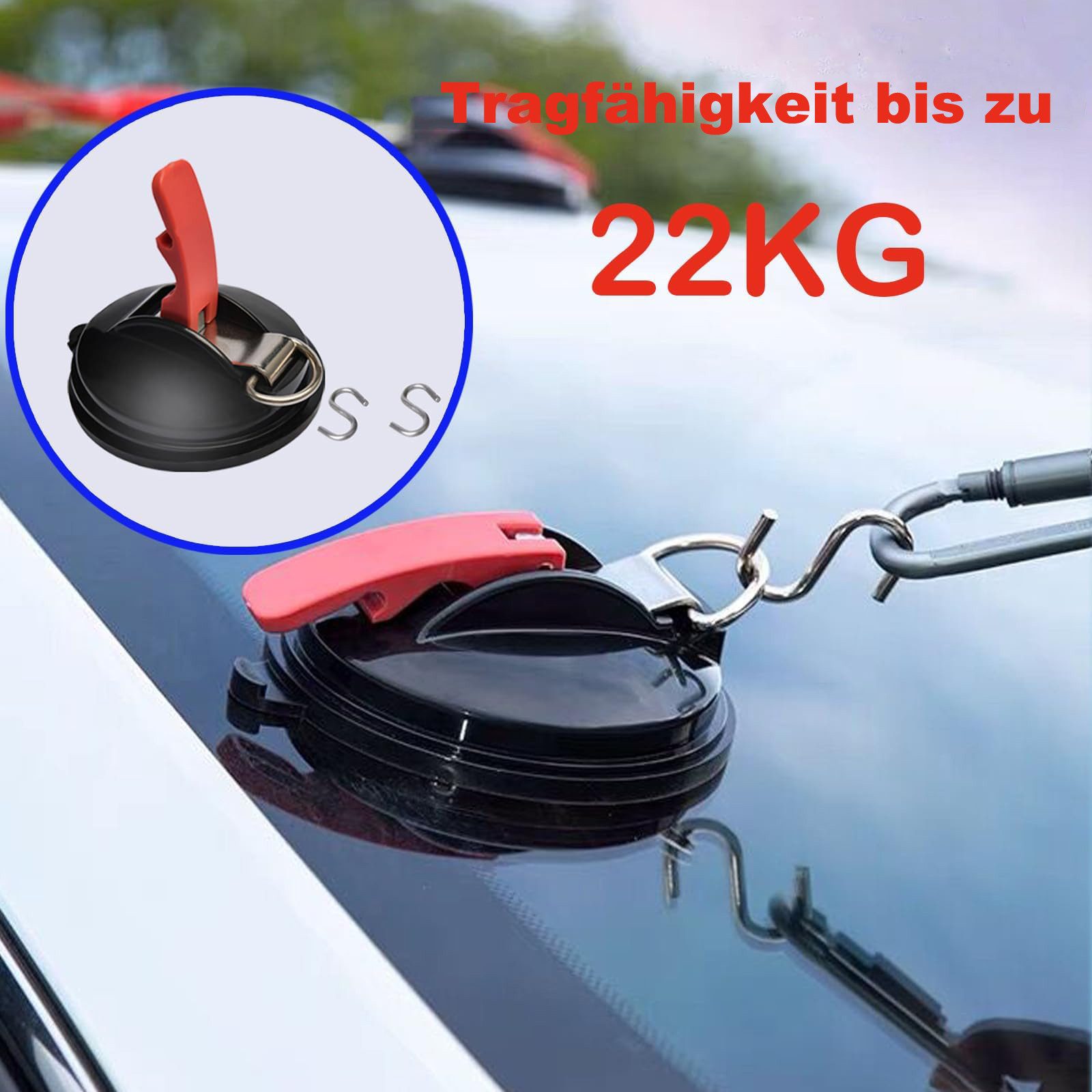 Auledio Wandhaken Extra starke Saugnäpfe mit günstig online kaufen