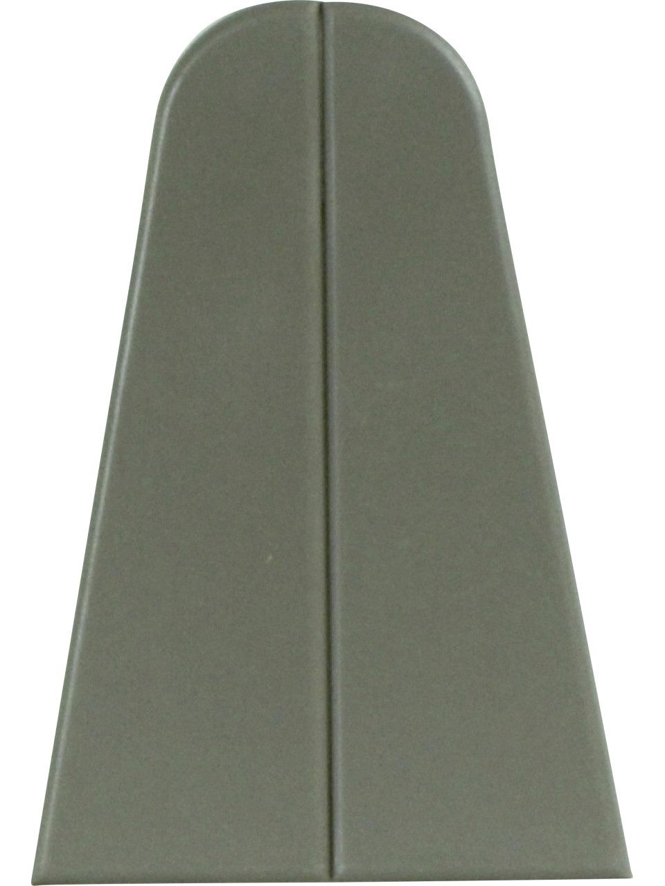 FN Neuhofer Sockelleisten-Endkappe Neuhofer Endstück 10 x 20 x 60 mm uni grau
