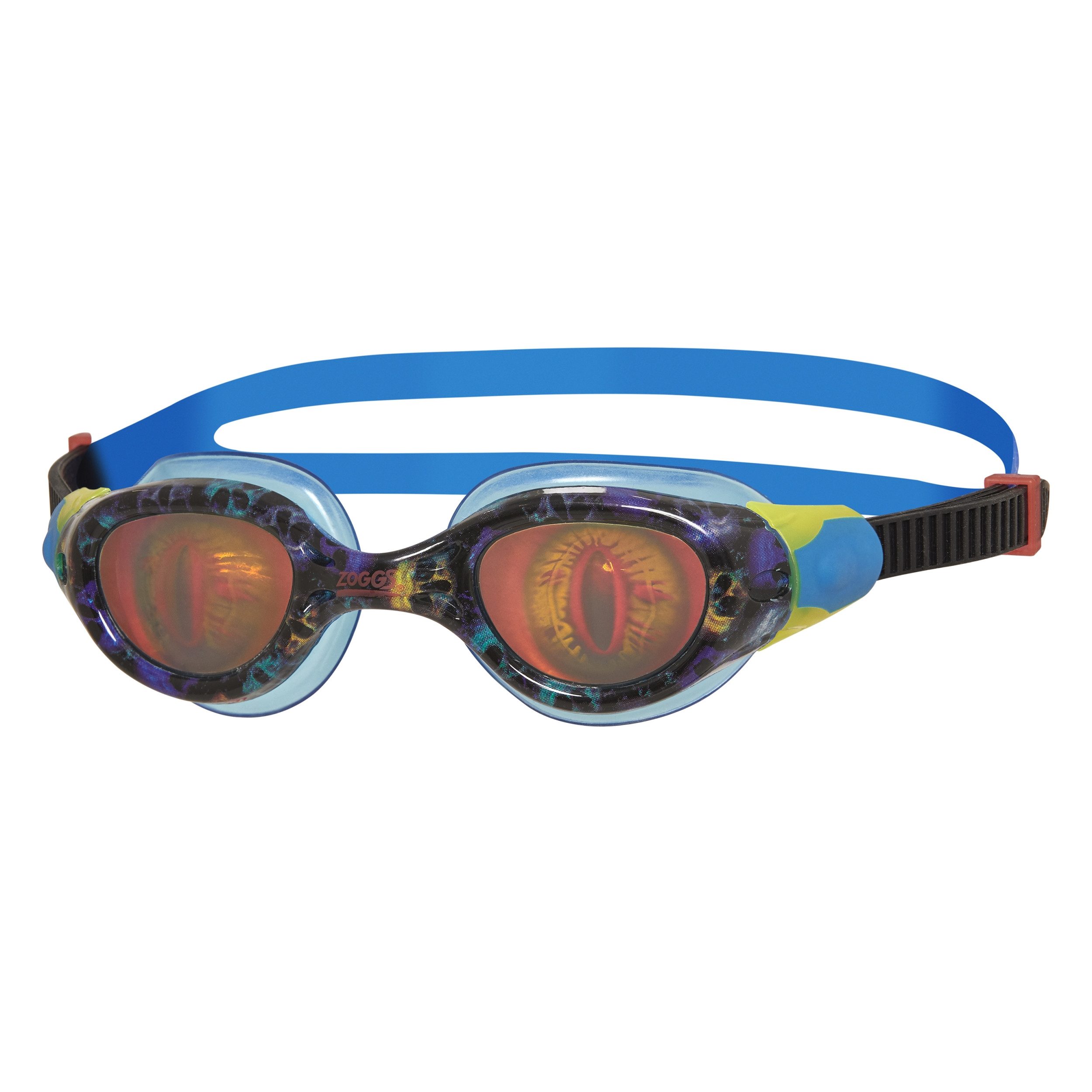 Zoggs Schwimmbrille Sea Demon Junior BLACK BLUE HOLOGRAM