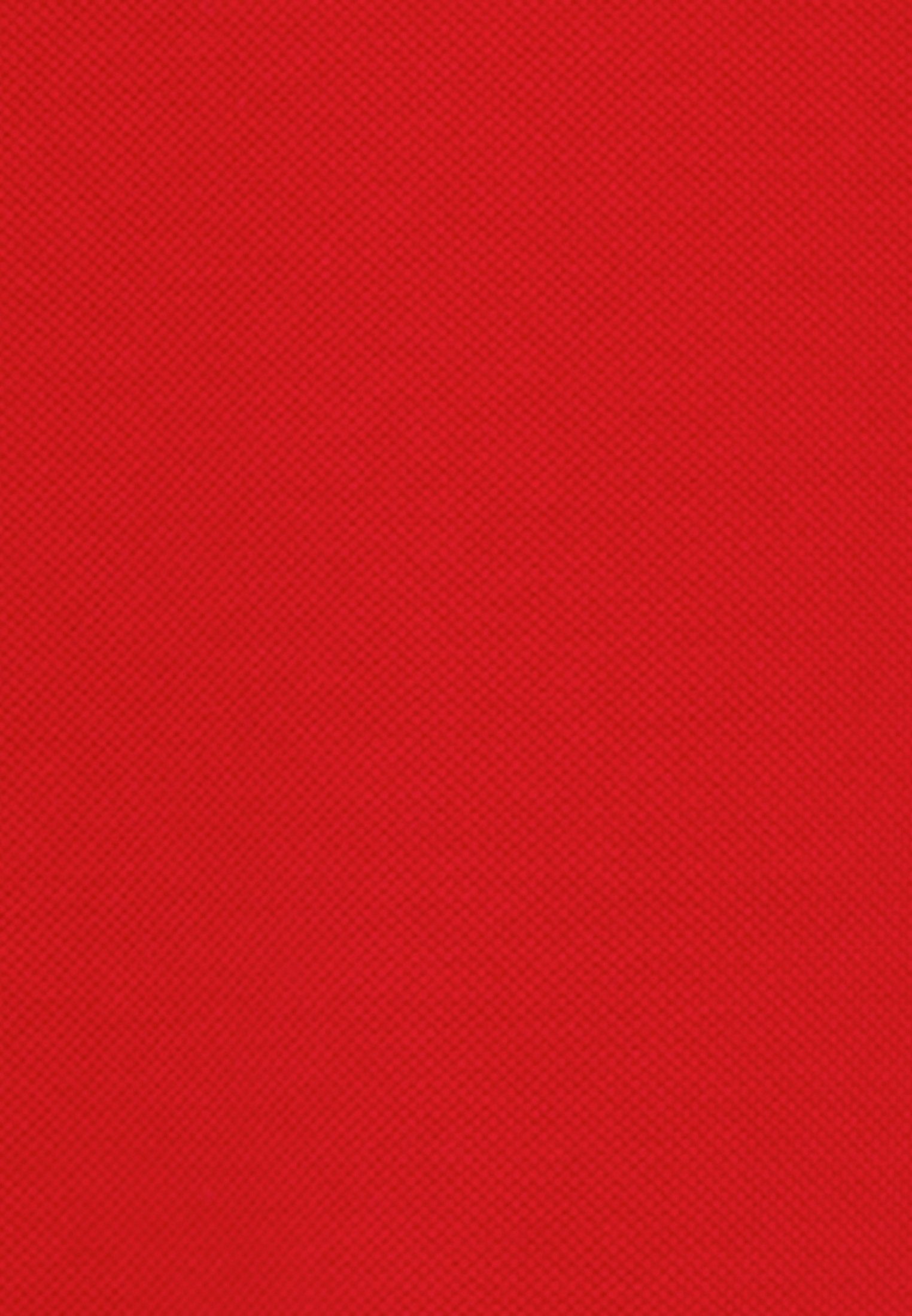 Regular seidensticker Uni Poloshirt Kragen Kurzarm Rot