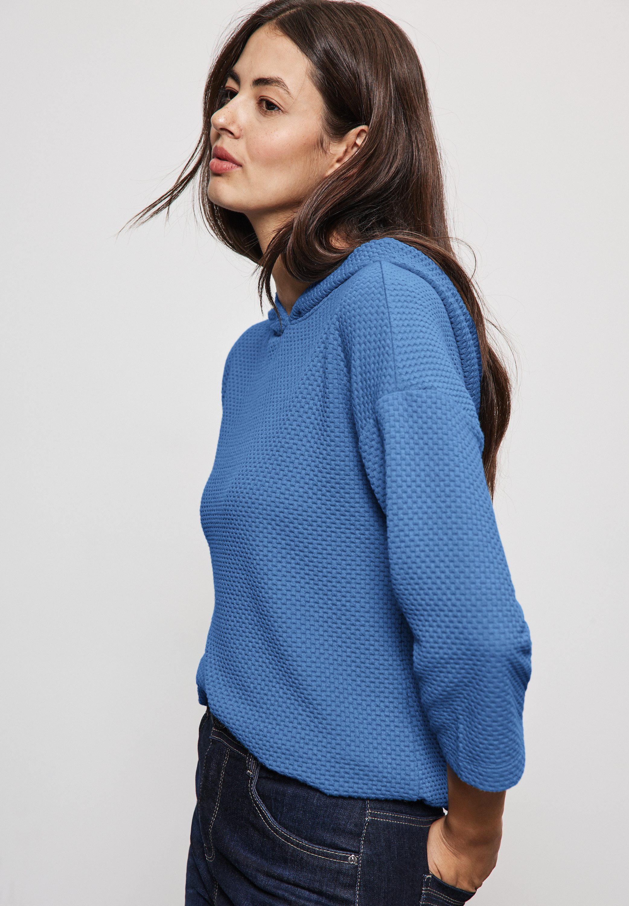STREET ONE 3/4-Arm-Shirt mit 3/4 Ärmeln
