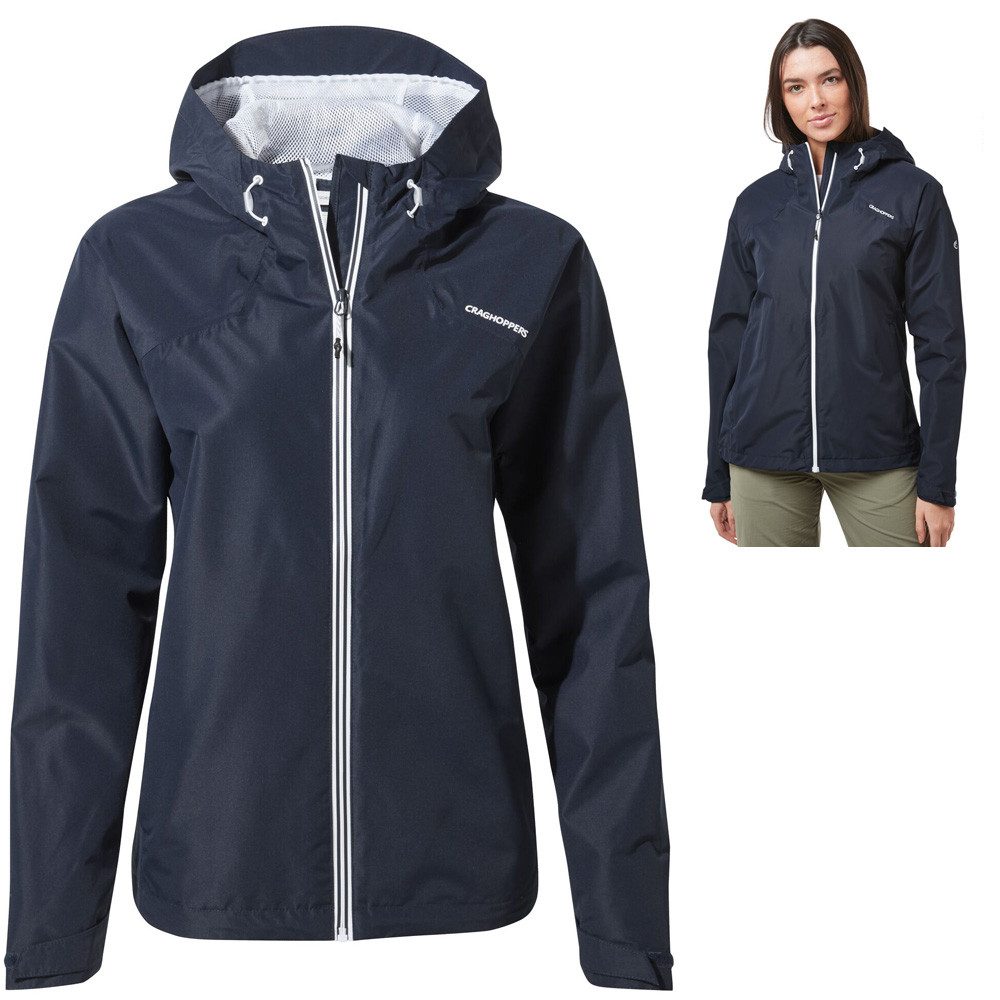 Hardshelljacke Craghoppers - wasserdichte Damen Outdoorjacke Toscana Jacket, navy