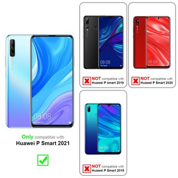 Cadorabo Handyhülle Huawei P SMART 2021 Huawei P SMART 2021, Klappbare Handy Schutzhülle - Hülle - mit Standfunktion und Kartenfach