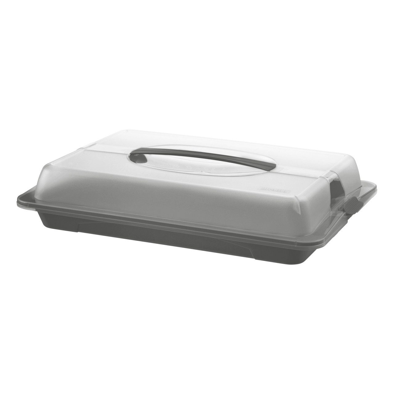 DECORA Tortenbox Mit Tragegriff – 26x26x10 Cm, Inkl. Tortenplatte Ø 25 Cm, Lebensmittelecht