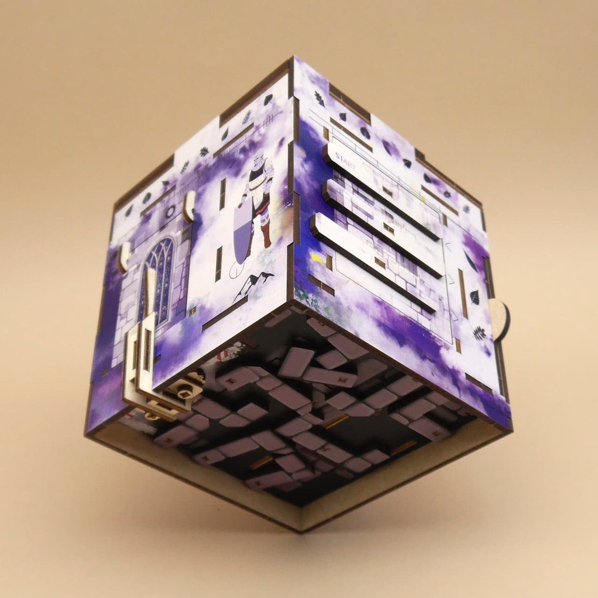ROMBOL Denkspiele Spiel STONEHENGES LEGACY - rätselhafte Puzzlebox, Cluebox, Knobelspiel