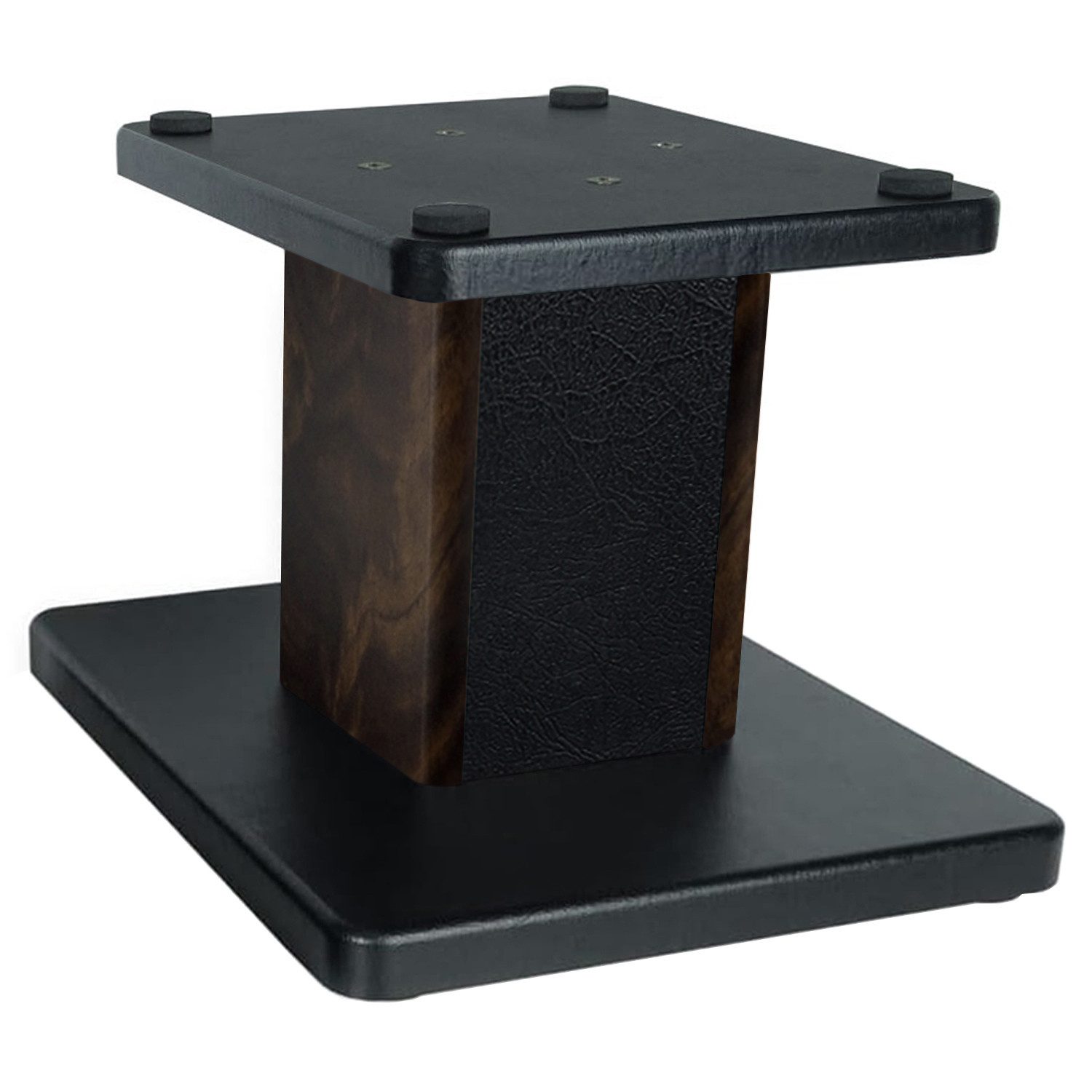 keepdrum Lautsprecherständer keepdrum Boxenständer SS041WN Tisch-Stative Walnuss 1 Paar, (bis 10 Zoll, Höhe 20cm, 1 Paar)