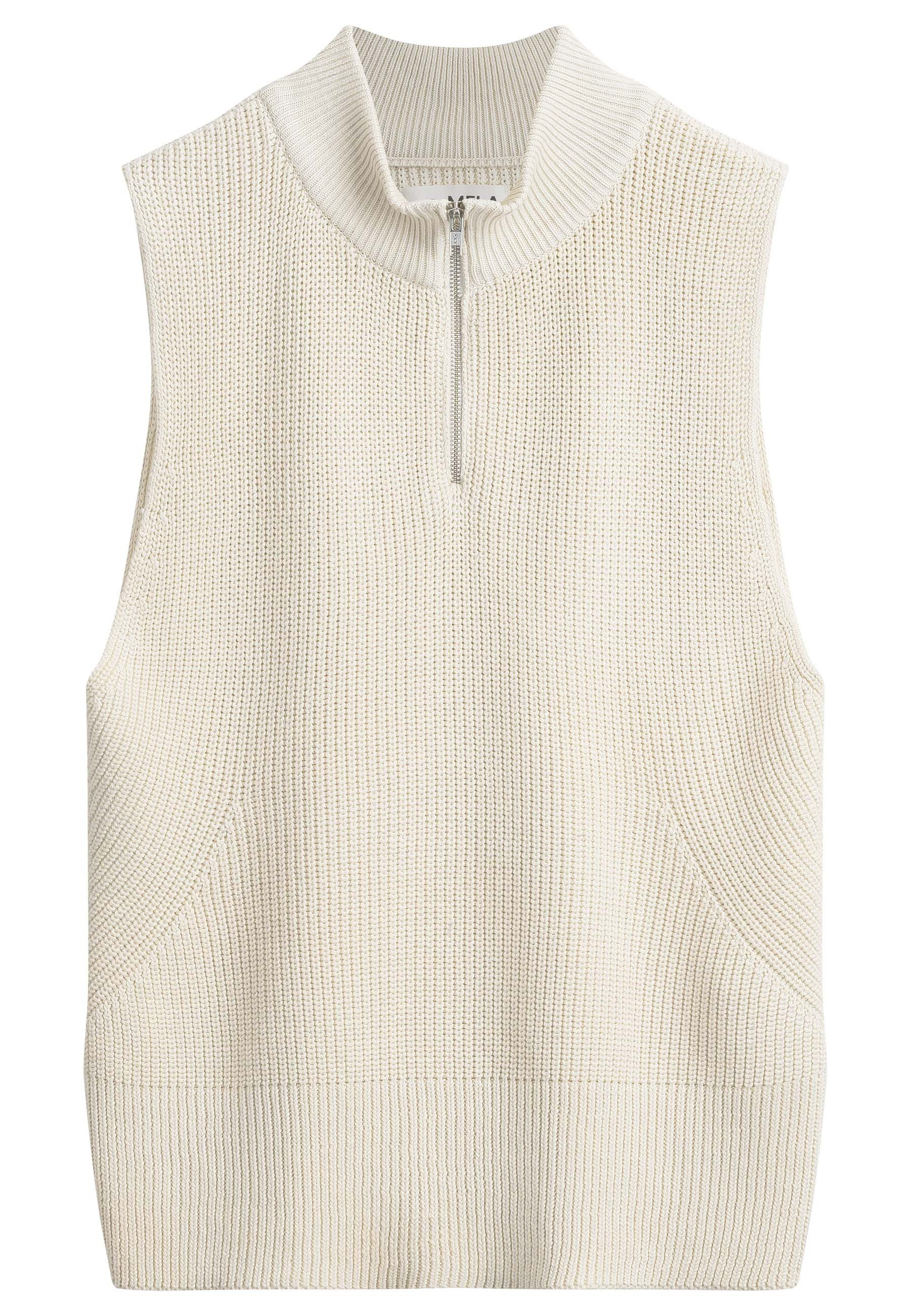 Rollkragenpullover Rollkragen Strick Pullunder Style GAMINI