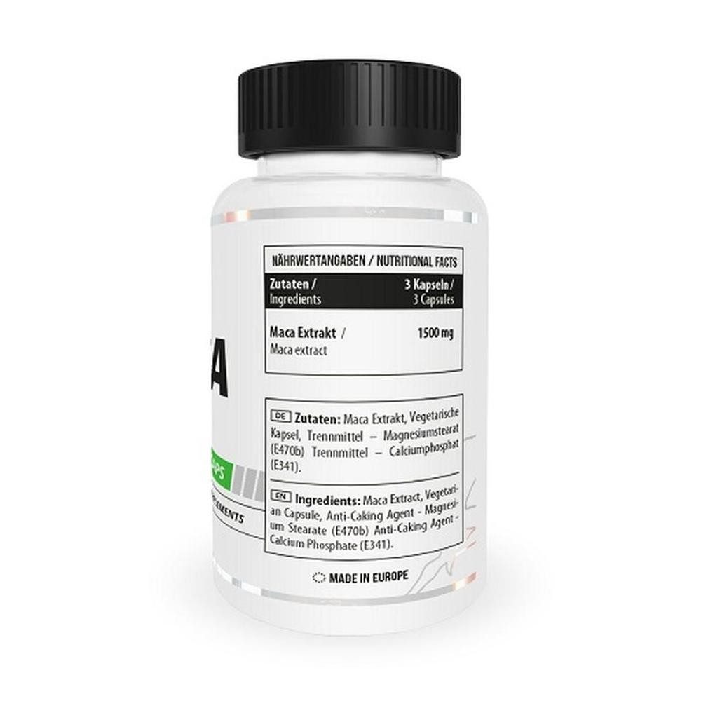 MST Nutrition MST - Healthy Maca - 100 Kapsel Kapseln, 100 St.