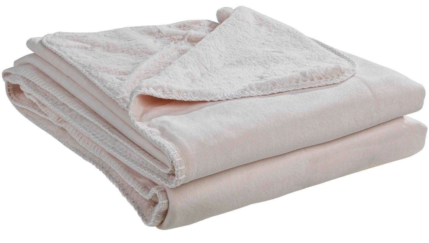 Beige, Polyester, Home4You, cm, x 150 Wohndecke, Velours Supersoft 200
