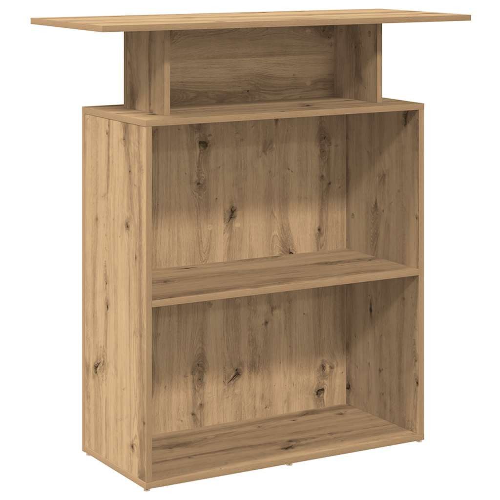vidaXL Schreibtisch Empfangstheke Artisan-Eiche 100x40x104 cm Holzwerkstoff