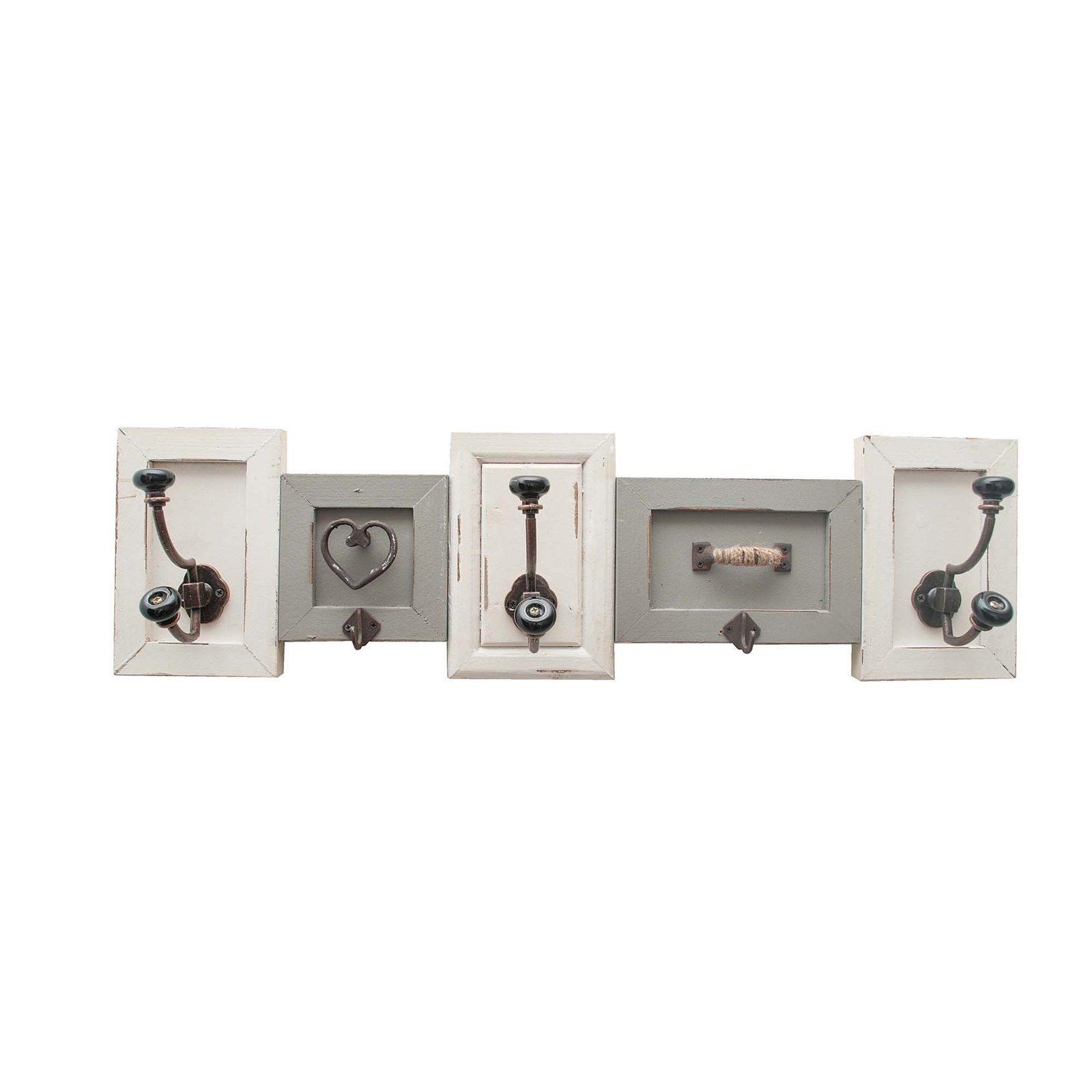 HTI-Living Garderobenleiste Kleiderhaken Garderobe Vintage (Stück, günstig online kaufen