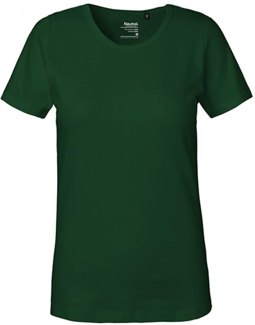 Neutral Rundhalsshirt Damen Interlock T-Shirt / 100% Fairtrade Baumwolle