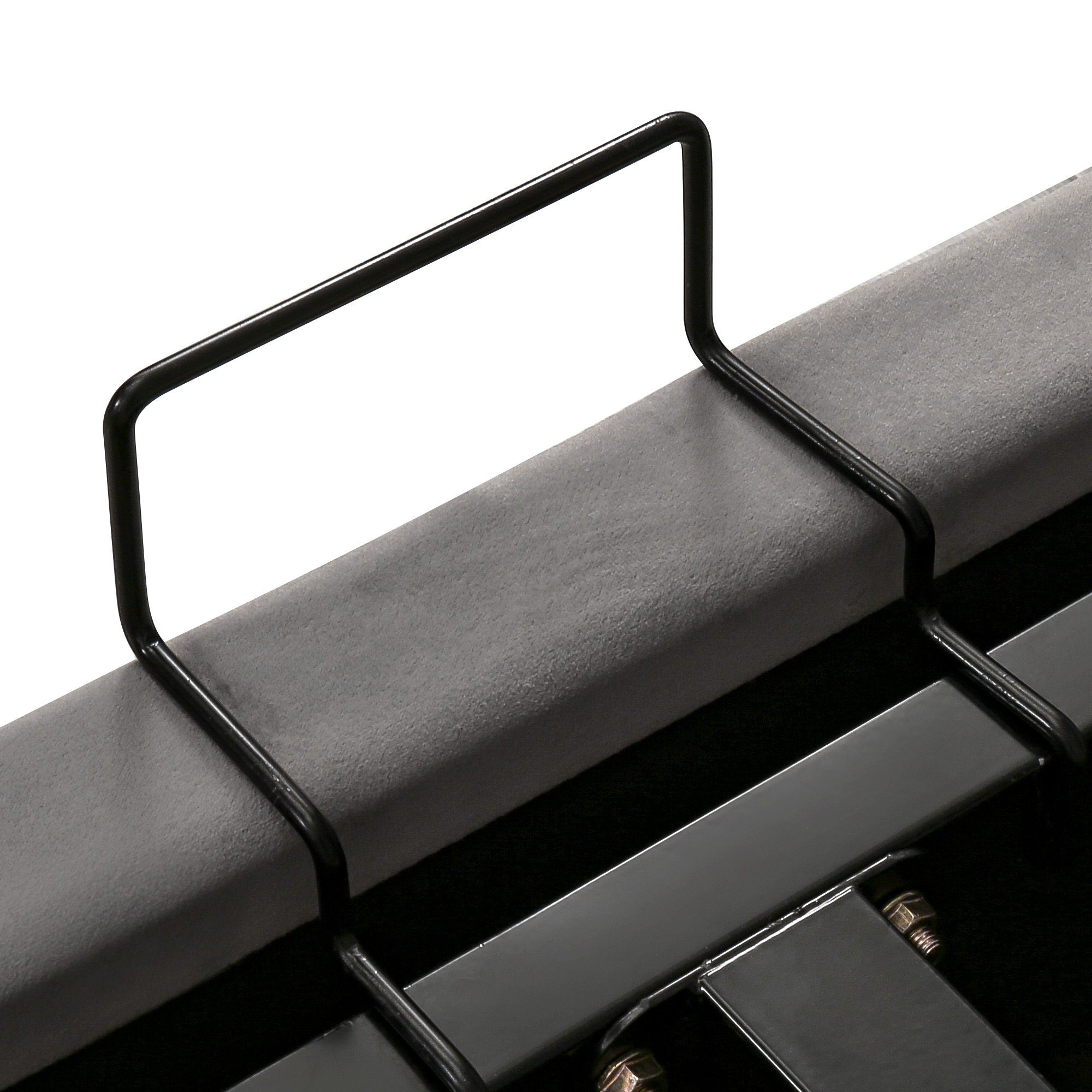 Boxspringbett (Polsterbett mit Lattenrost und Bettkasten), Doppelbett hydraulisches Funktionsbett, 180x 200 cm Bett, Samt