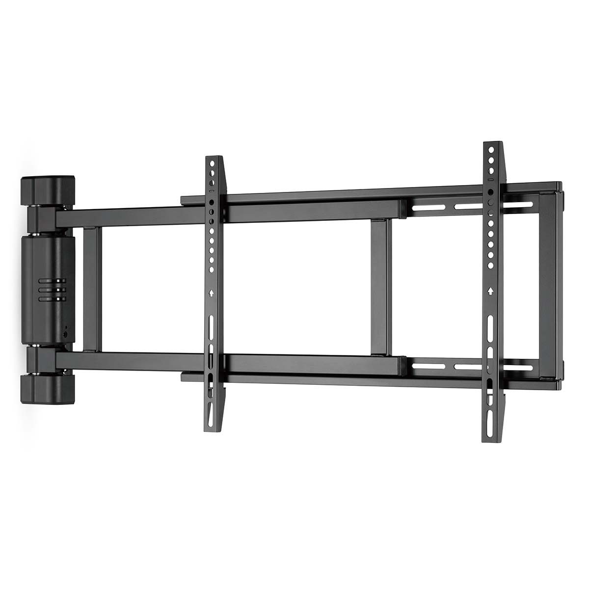 Nedis TV-Wandhalterung TVWM5860BK, (1-tlg., Motorisiert, ferngesteuert, flexible Positionierung, Kabelmanagement)