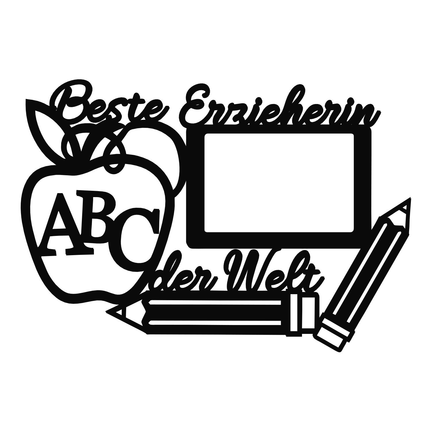 Namofactur Bilderrahmen Bilderrahmen 'Beste Erzieherin der günstig online kaufen